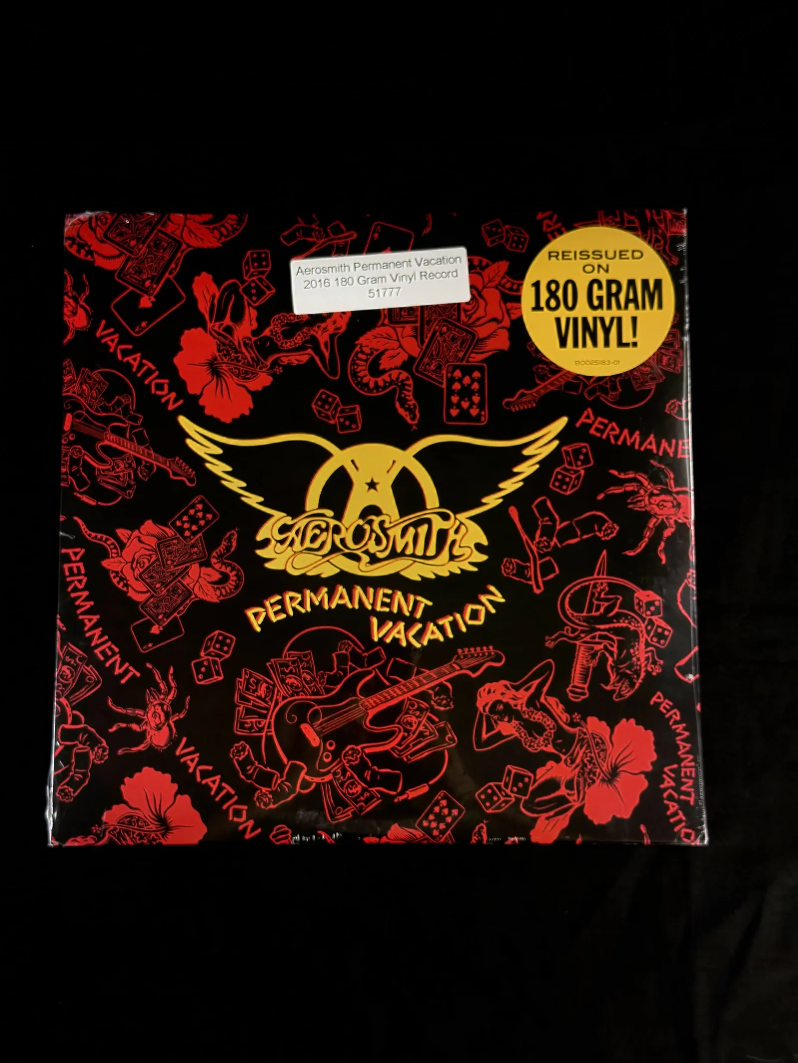 Aerosmith – "Permanent Vacation" 180 Gram Vinyl Record, Aerosmith