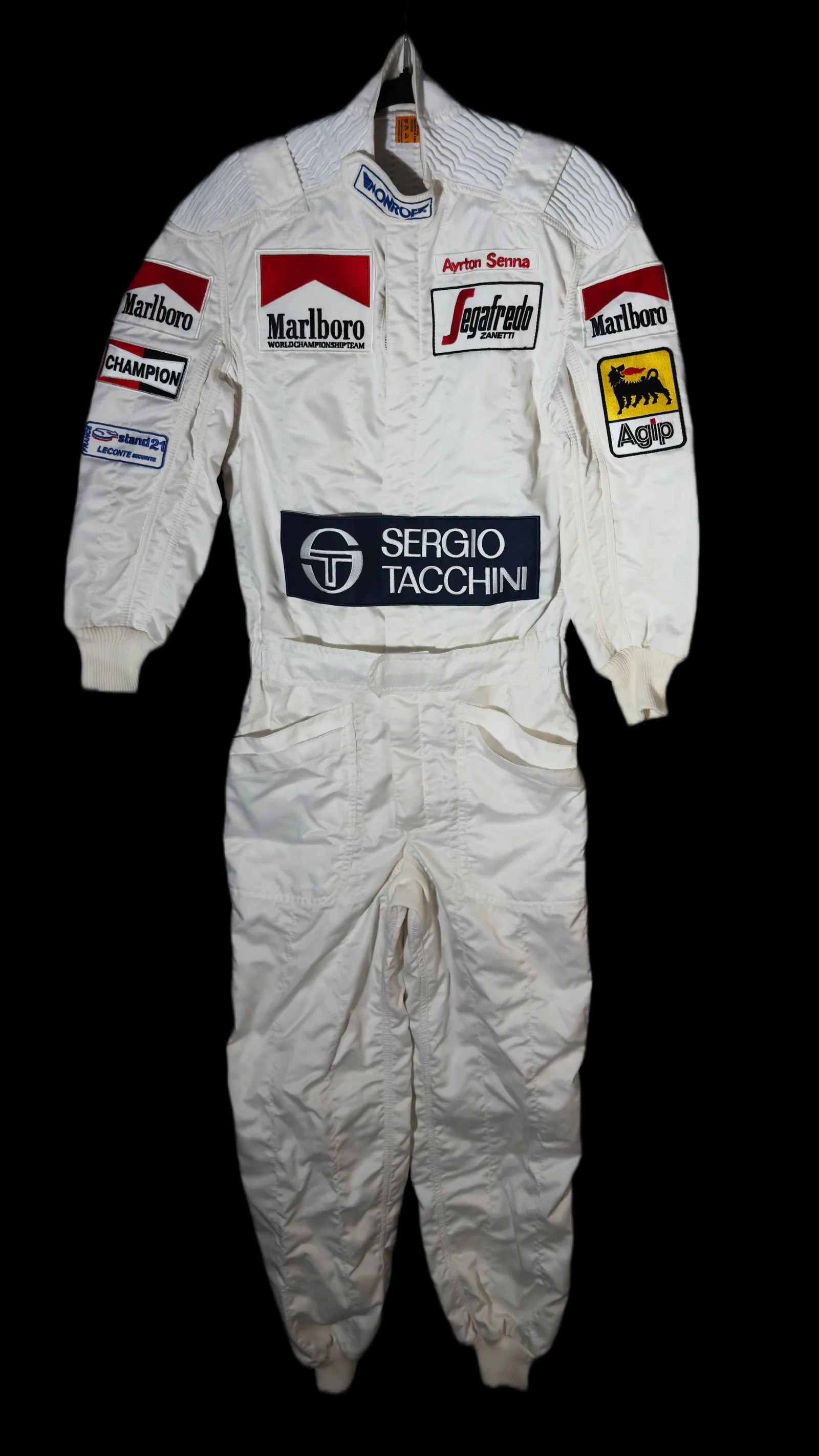 Ayrton Senna – macacão Toleman 1984, Ayrton Senna