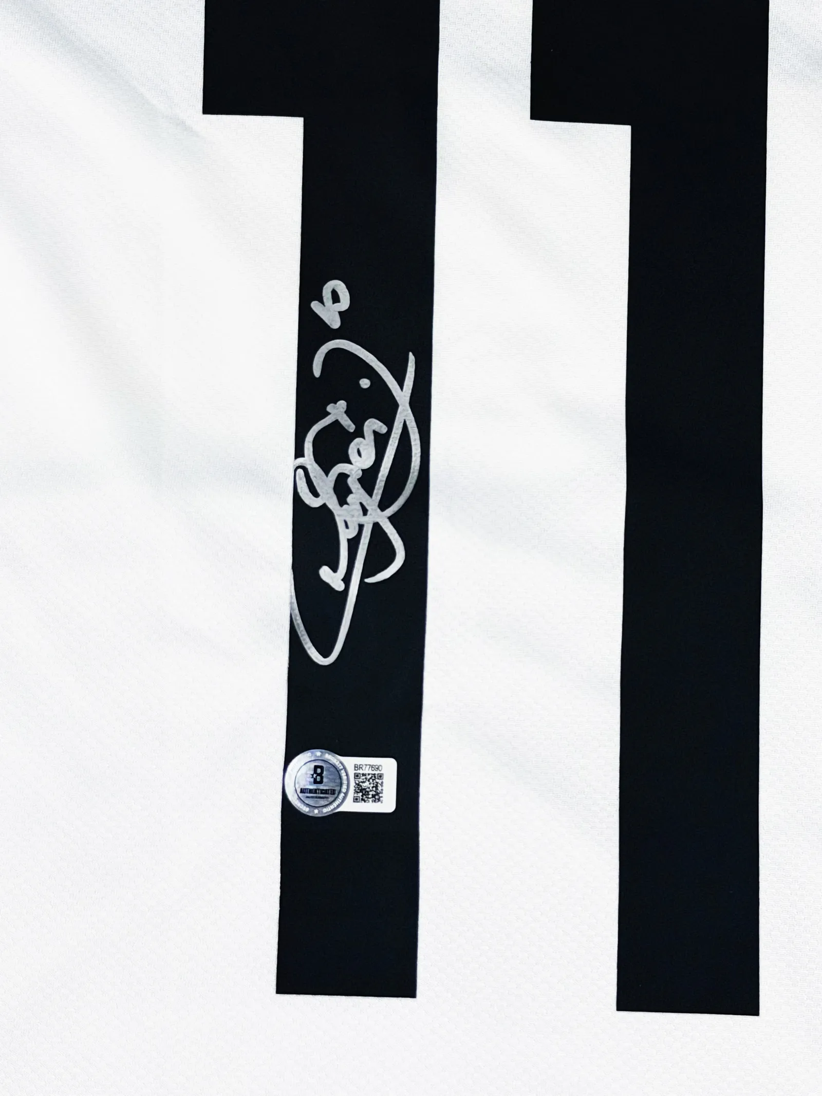 Neymar Júnior autógrafo – camisa do Santos, Neymar Jr