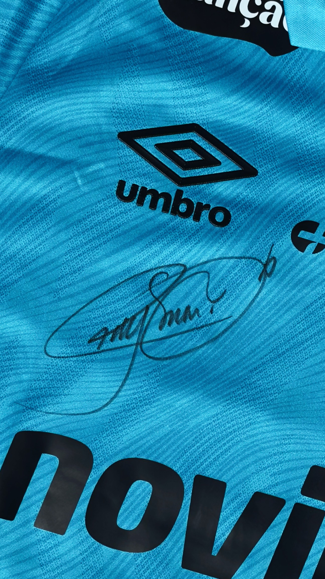 Neymar Jr autógrafo – camisa do Santos, Neymar Jr
