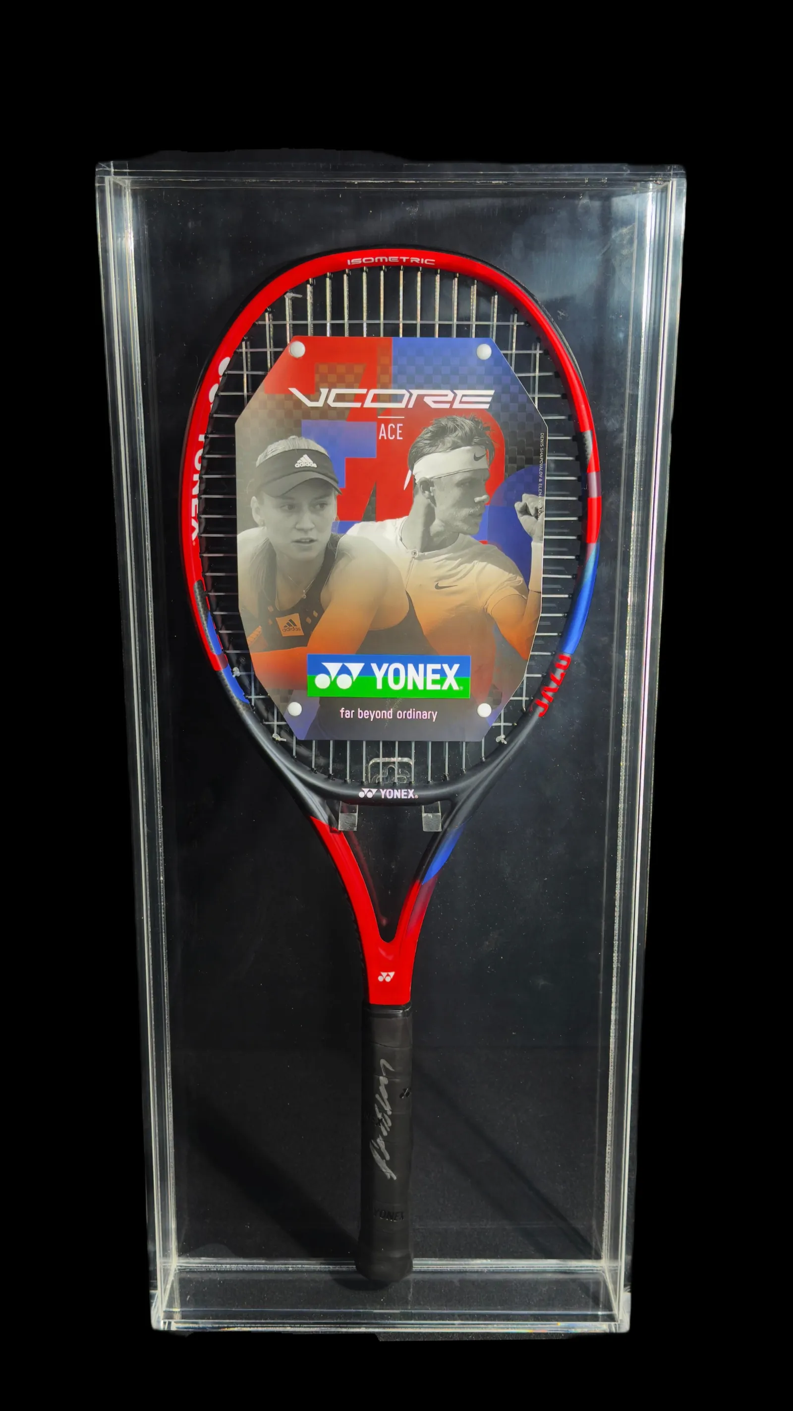 João Fonseca autógrafo – raquete Yonex, João Fonseca