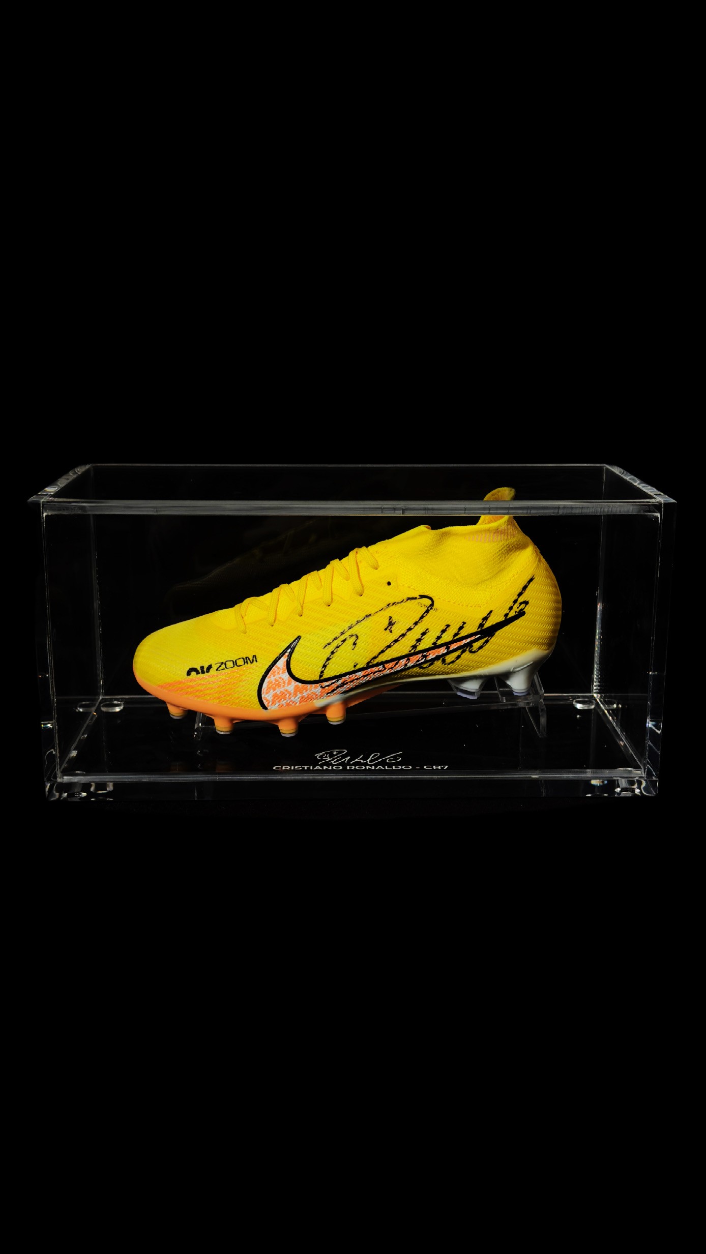 Cristiano Ronaldo autógrafo – chuteira Nike Mercurial Superfly, Cristiano Ronaldo