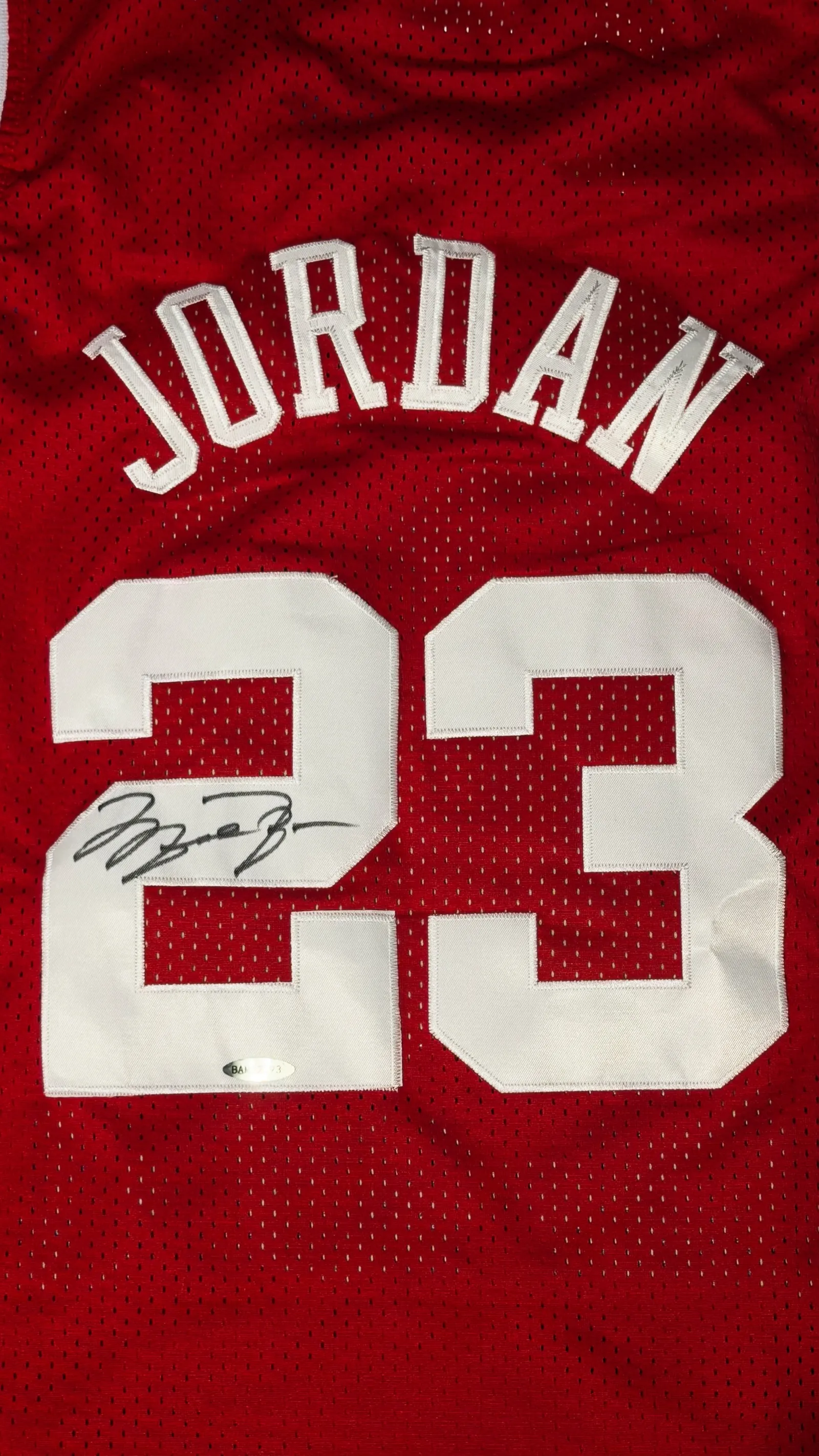 Michael Jordan autógrafo – camisa NBA All-Star 1989 nº 23, Michael Jordan