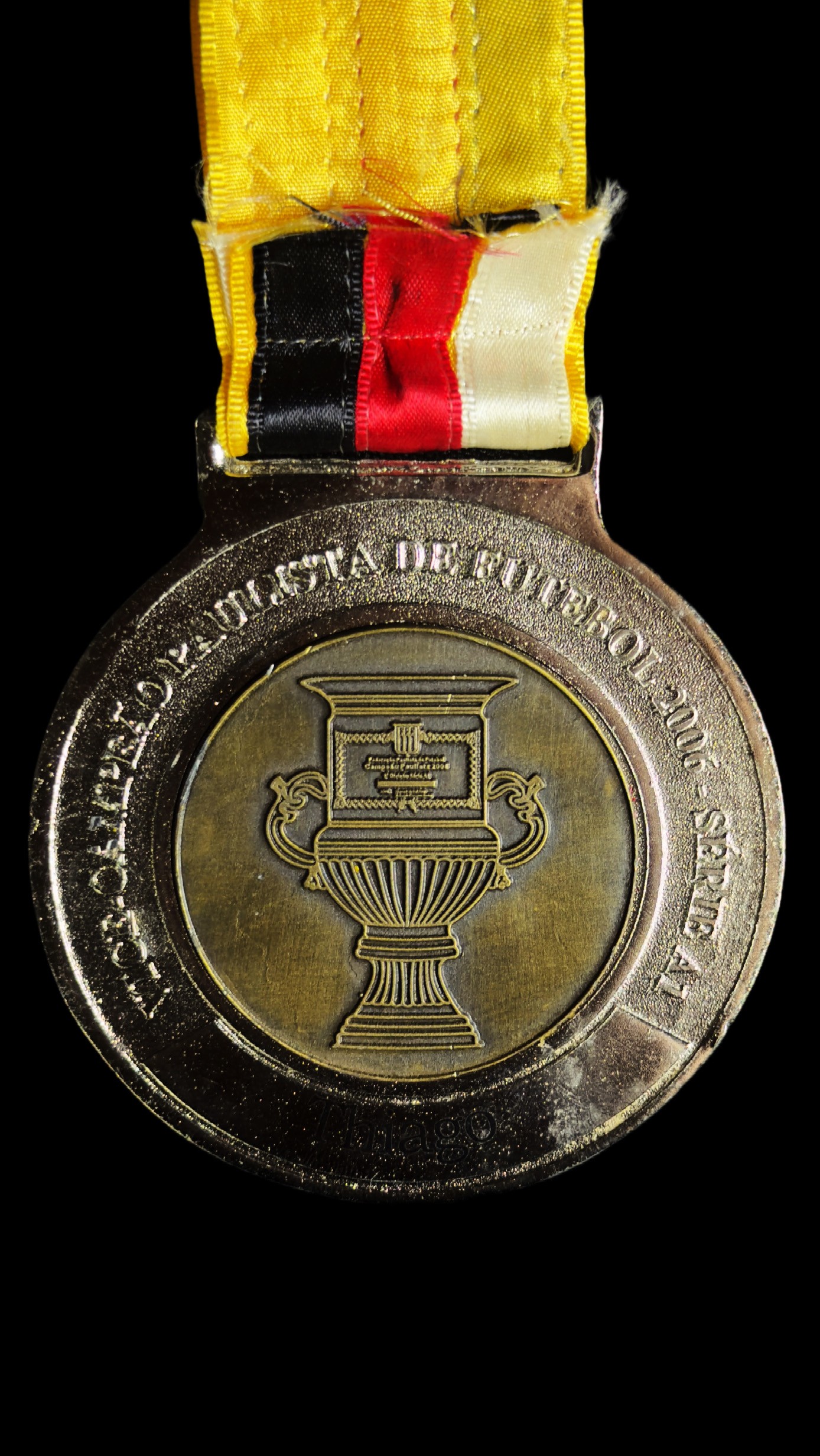 Medalha vice-campeão Campeonato Paulista 2006 – Thiago Ribeiro, Thiago Ribeiro