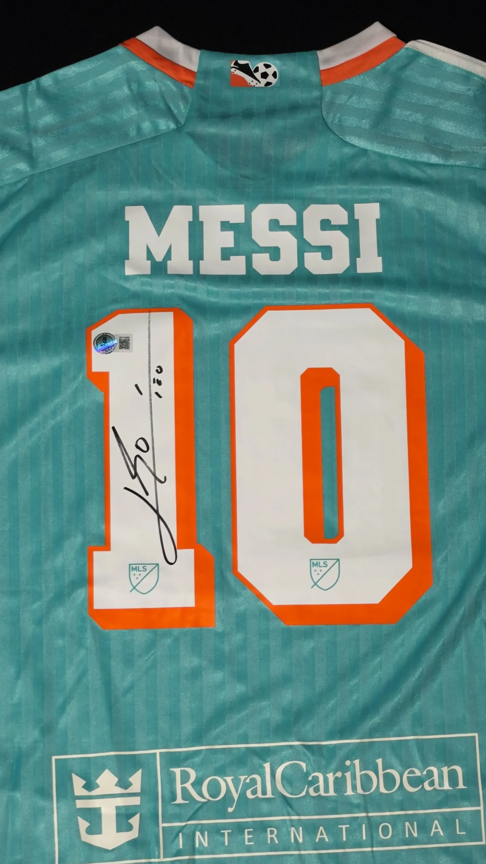 Lionel Messi autógrafo – camisa Inter Miami nº 10, Lionel Messi