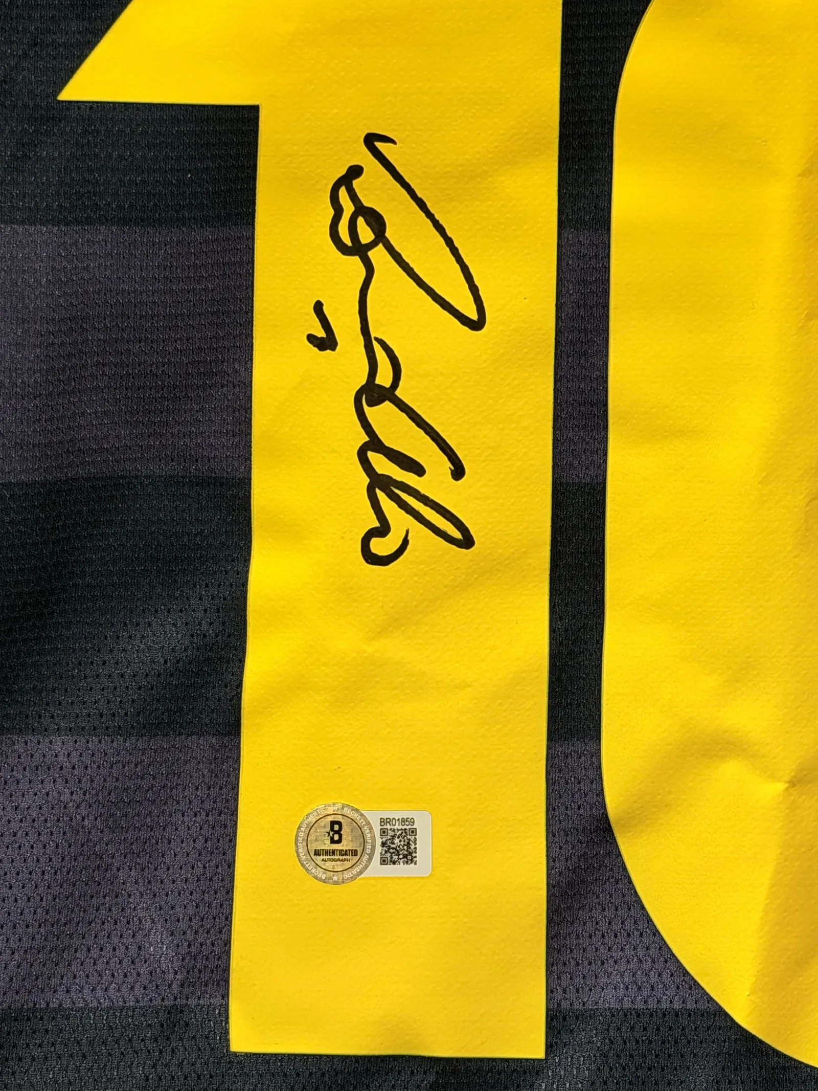 Ronaldo Nazário, "O Fenômeno" autógrafo – camisa Inter de Milão, Ronaldo Fenômeno
