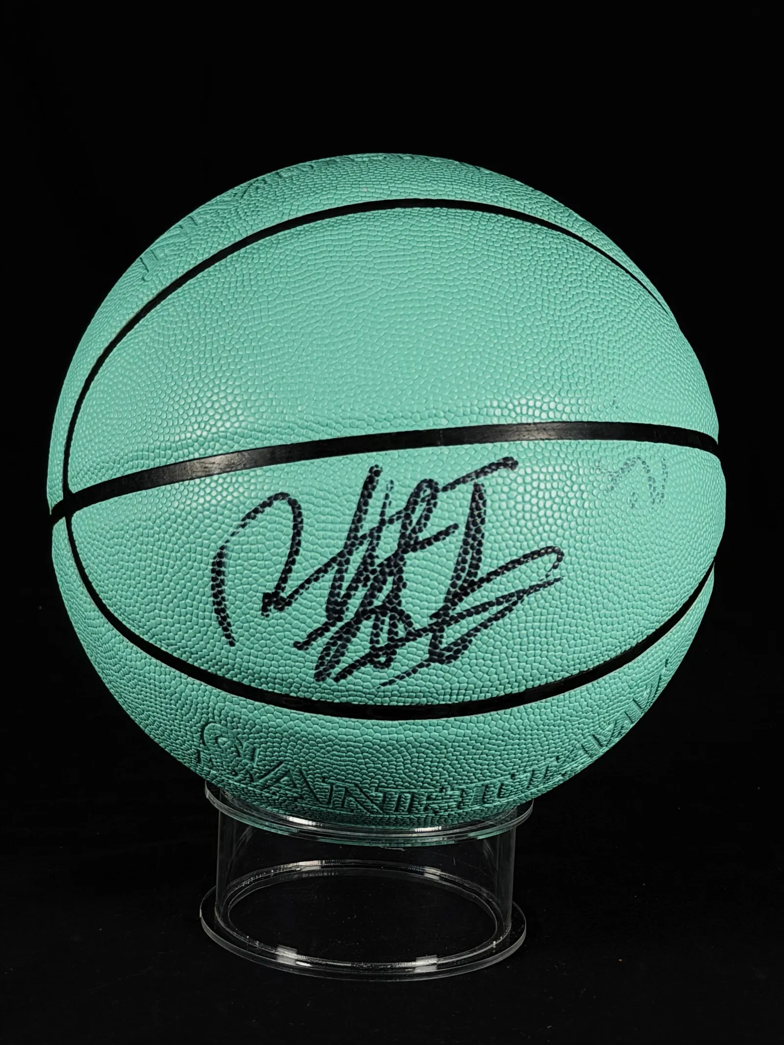 Dennis Rodman autógrafo – bola de basquetebol, Dennis Rodman