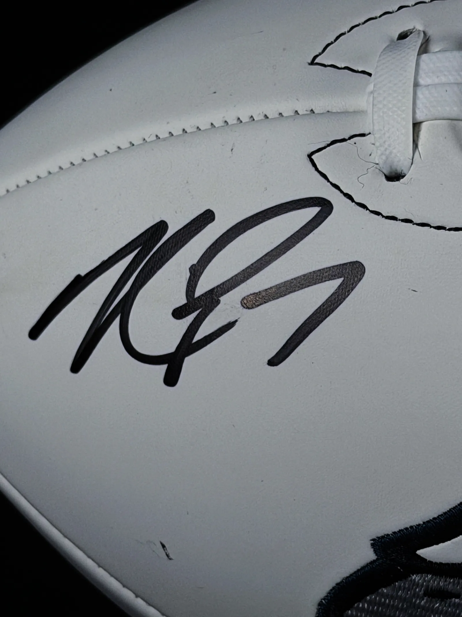 Michael Vick & DeSean Jackson autógrafos – bola oficial Philadelphia Eagles, Michael Vick e DeSean Jackson