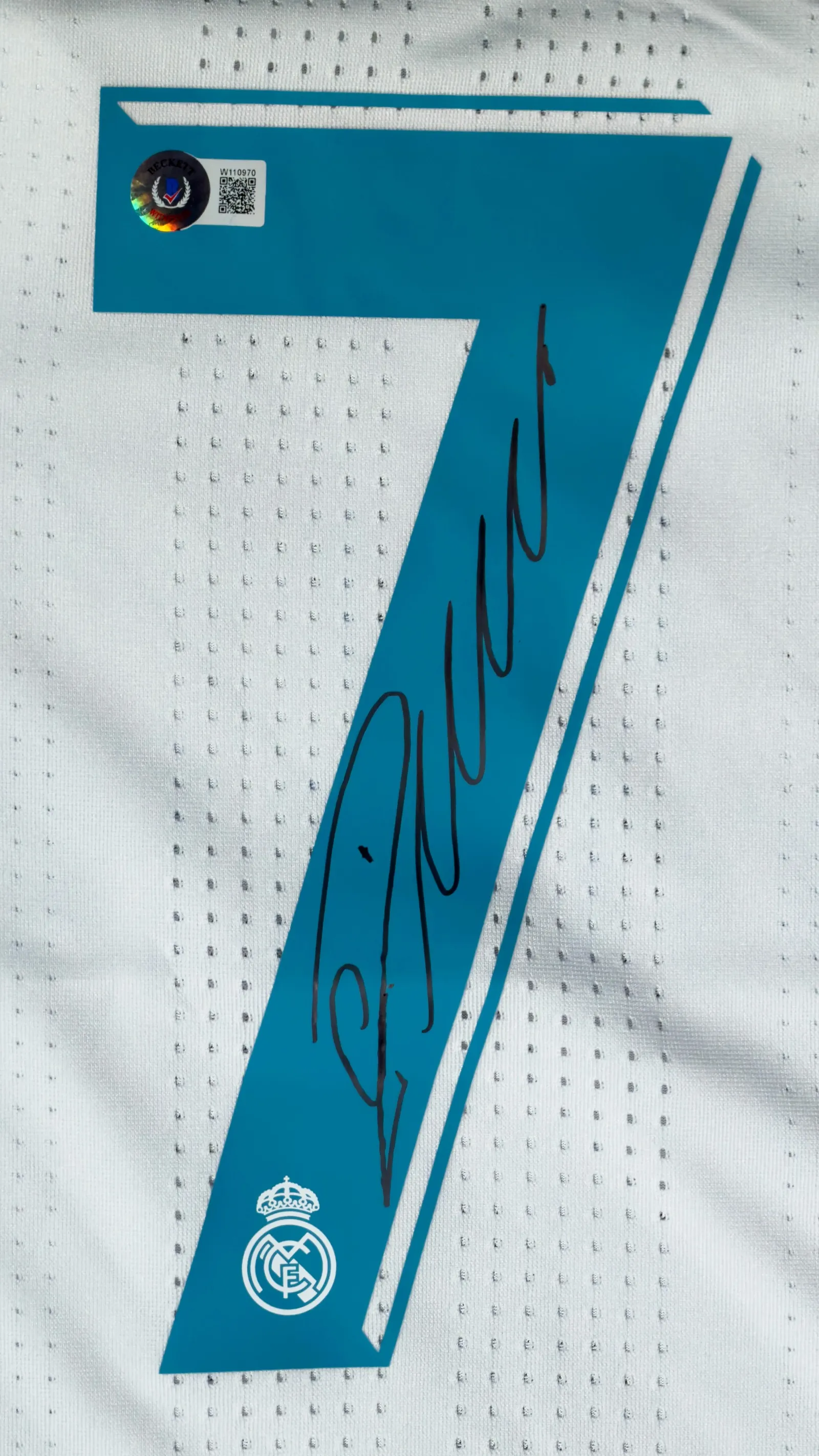 Cristiano Ronaldo autógrafo – camisa Real Madrid, Cristiano Ronaldo