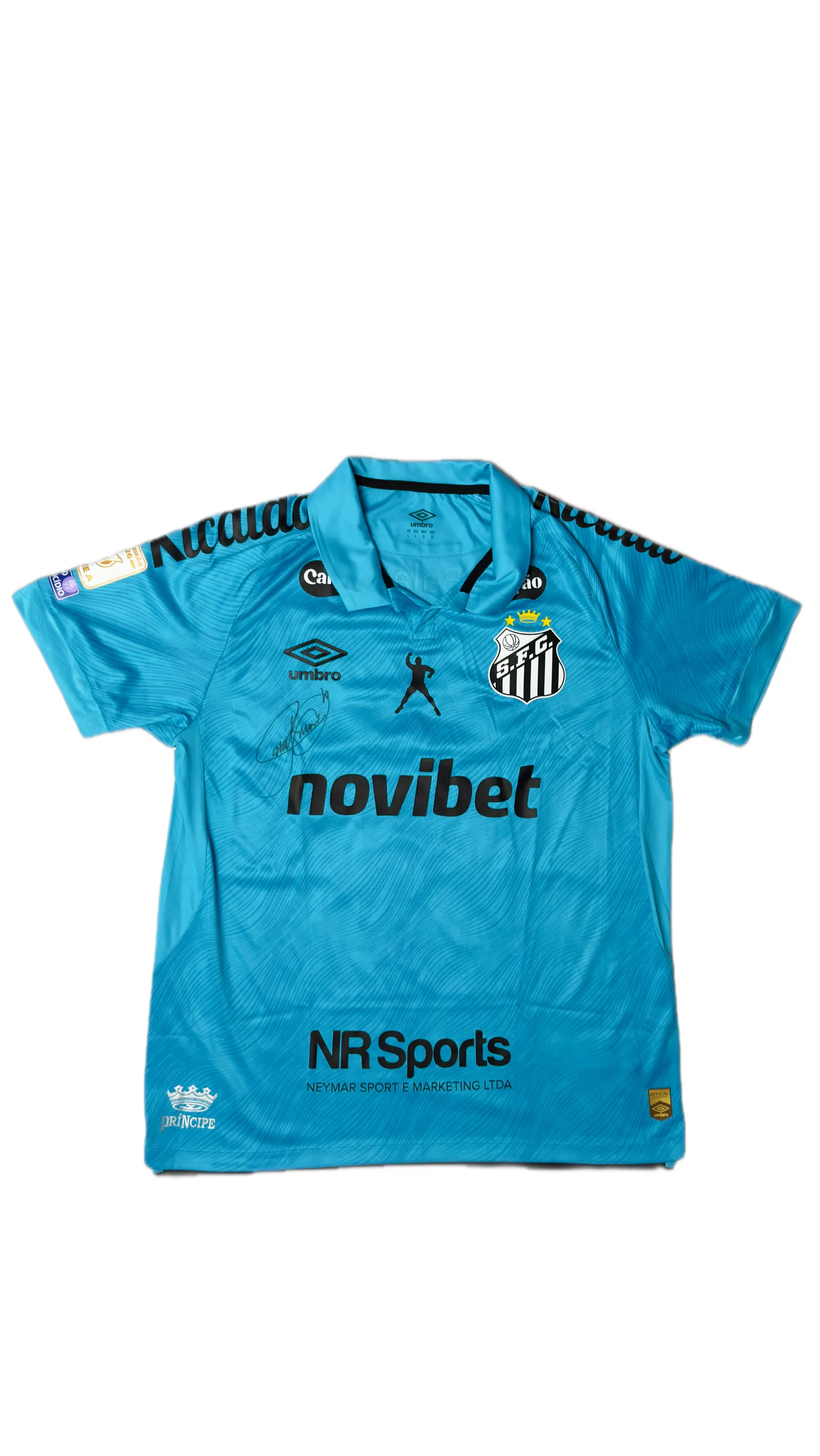 Neymar Jr autógrafo – Camisa Santos, Neymar Jr