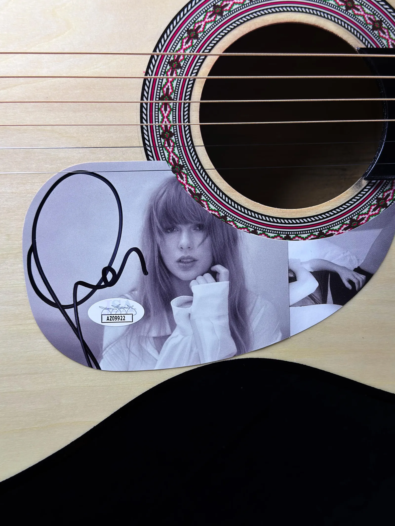 Taylor Swift autógrafo – violão acústico, Taylor Swift