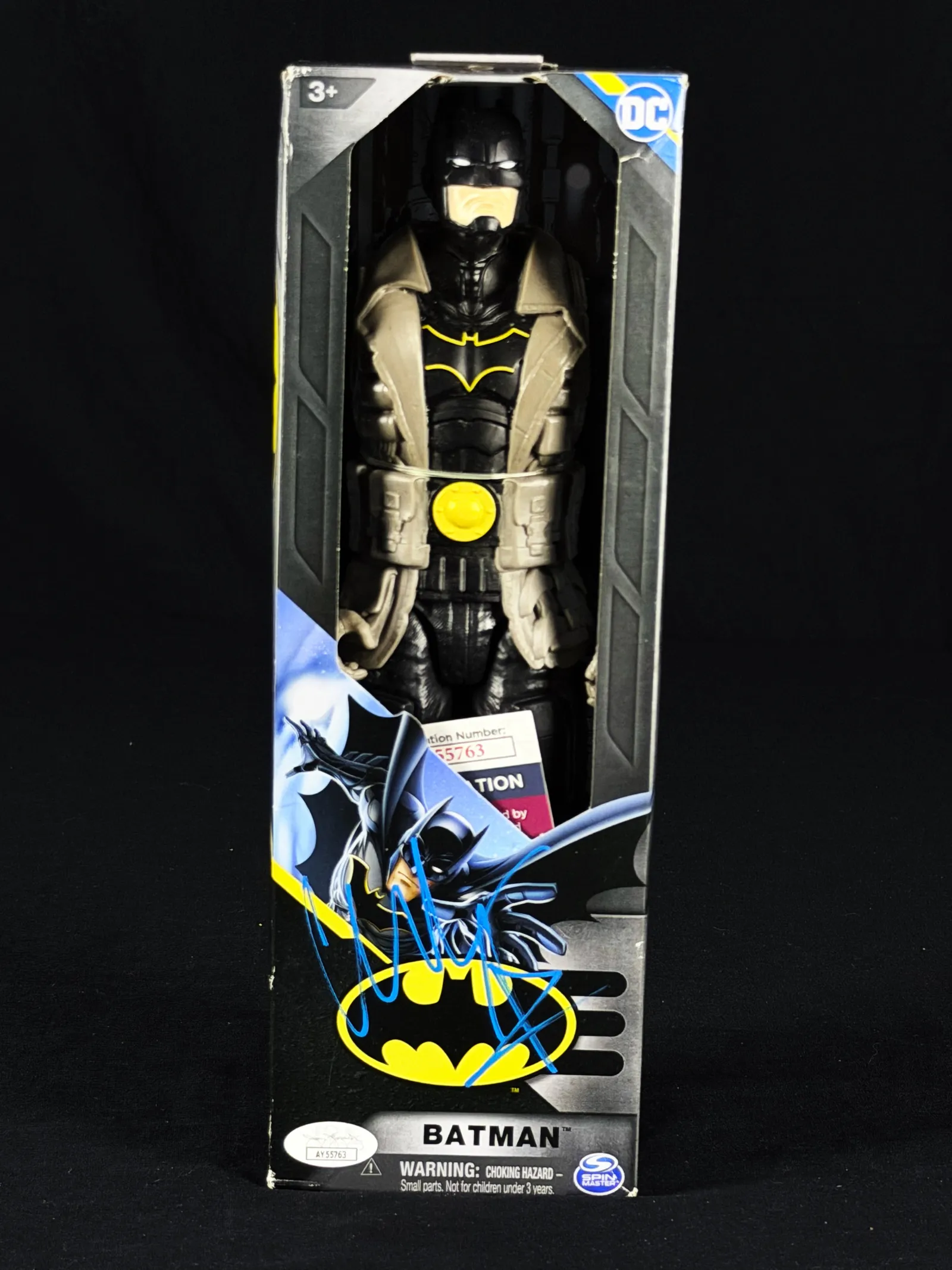 Christian Bale autógrafo – Batman "DC Spin Master", Christian Bale