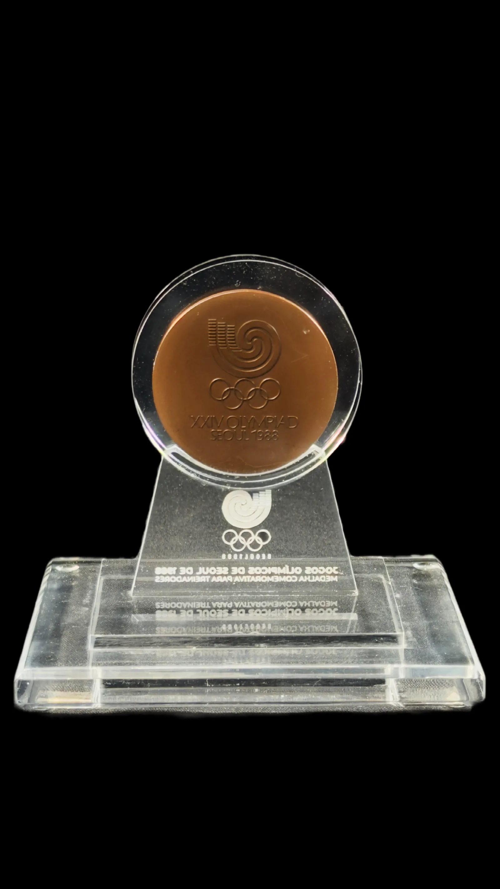 Seul 1988 – medalha comemorativa para técnicos, Jogos Olímpicos Seul 1988