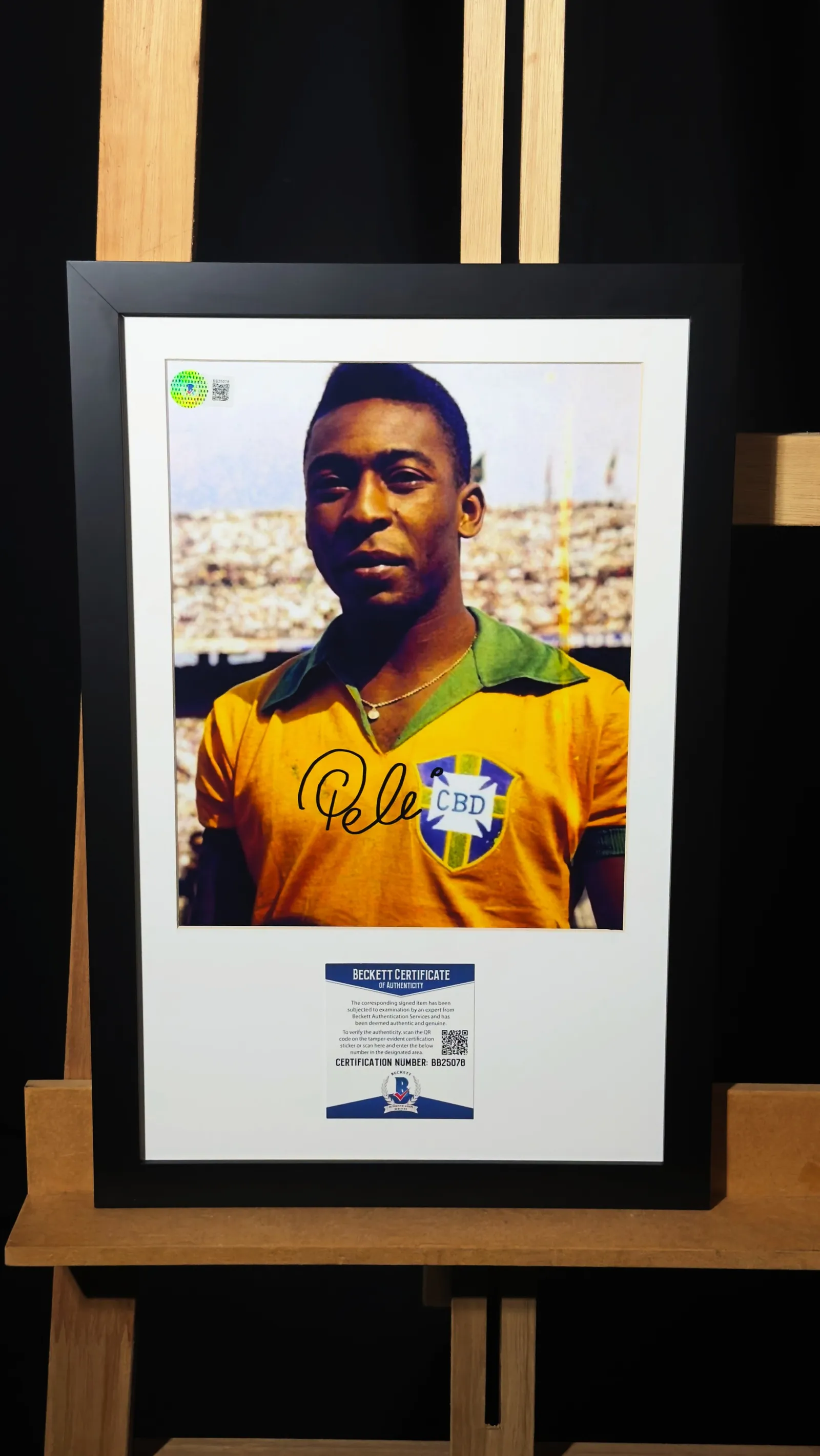 Pelé autógrafo – foto, Pelé