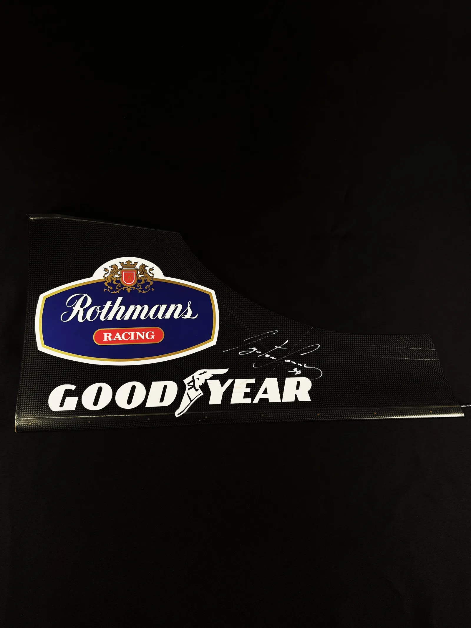 Ayrton Senna autógrafo – asa dianteira 1994 Williams FW16, Ayrton Senna