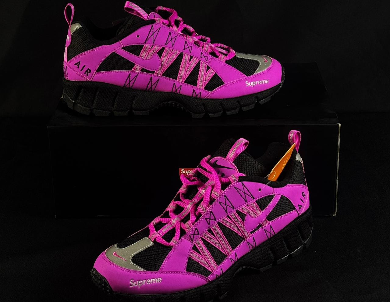 Tênis Supreme x Nike Air Humara ‘17 Fire Pink, Supreme x Nike