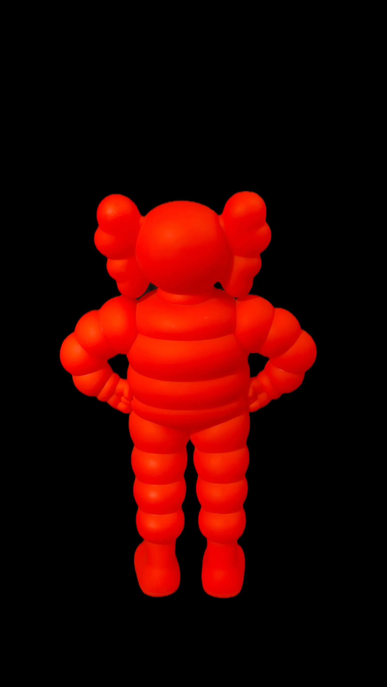 KAWS Chum Red – figura colecionável, KAWS