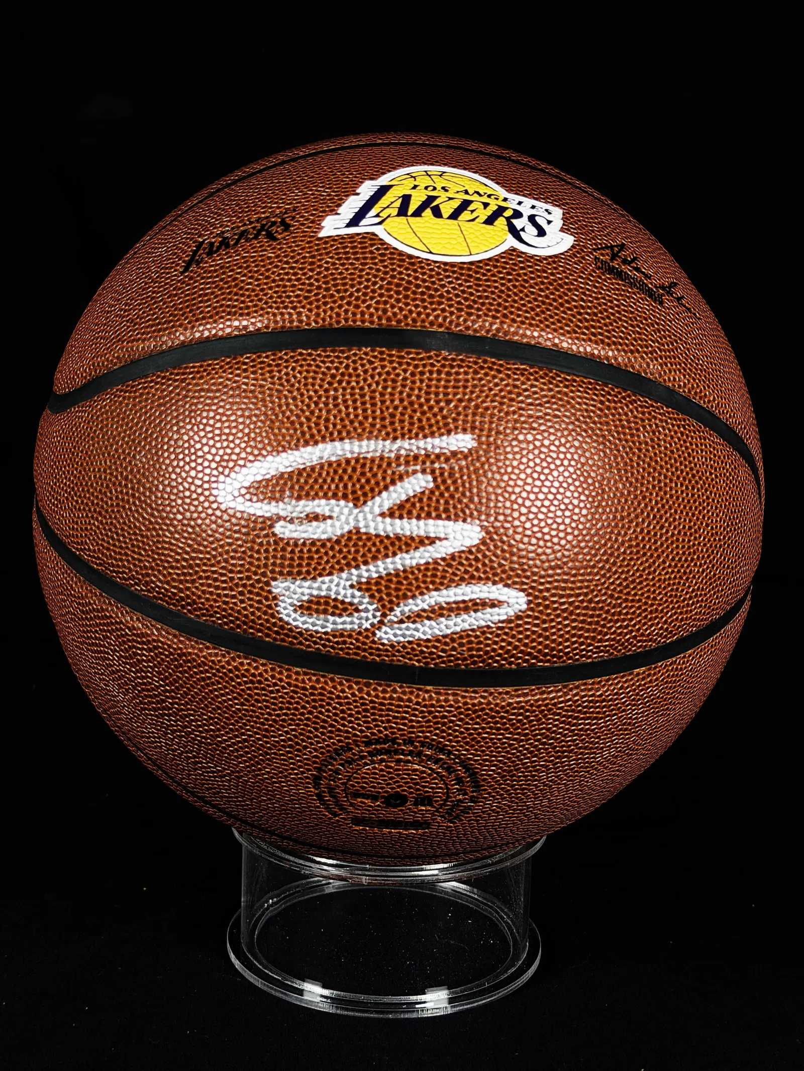 Shaquille O'Neal autógrafo – bola de basquetebol, Shaquille O'Neal