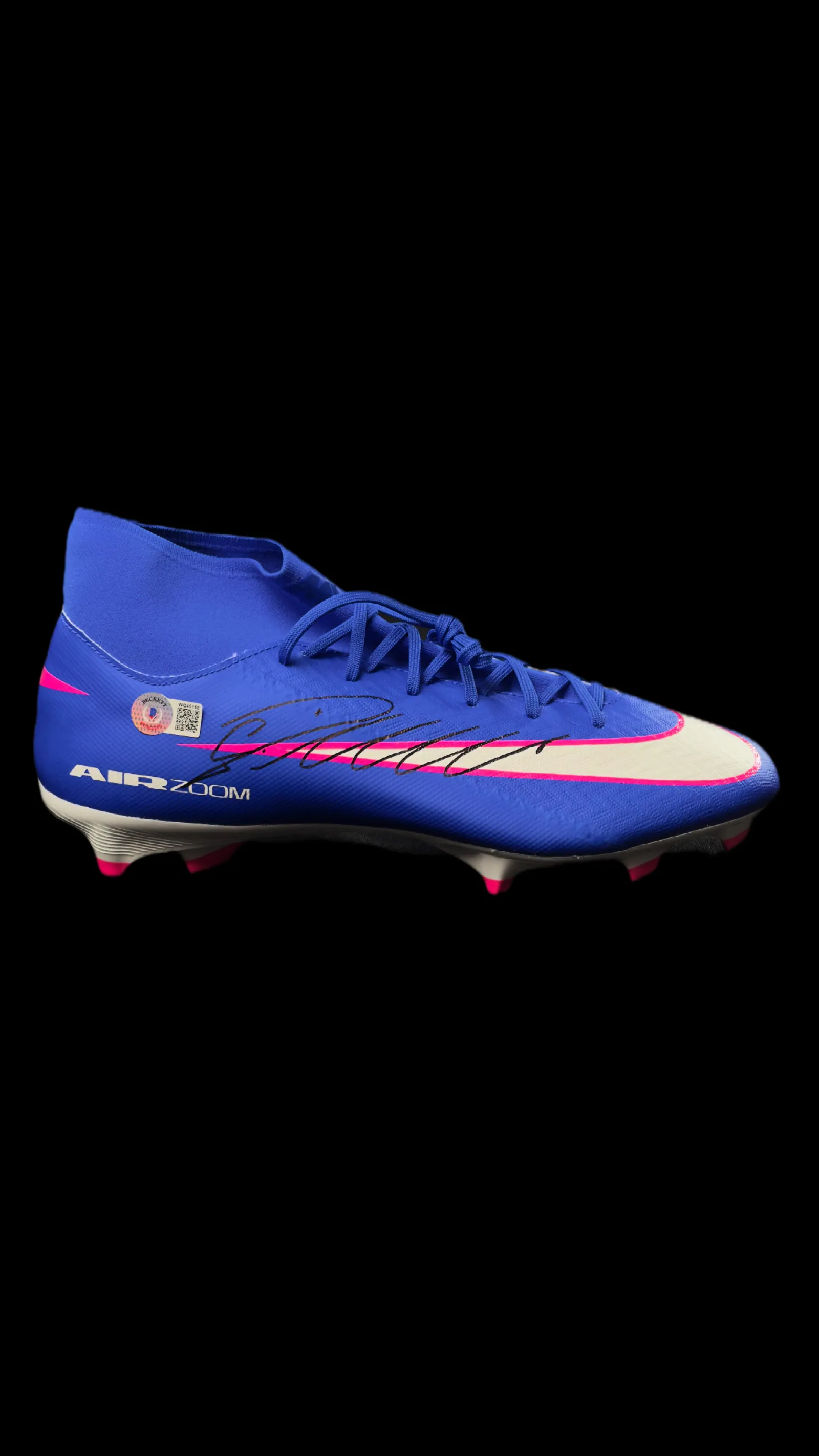 Cristiano Ronaldo autógrafo – Chuteira Nike Air Zoom, Cristiano Ronaldo