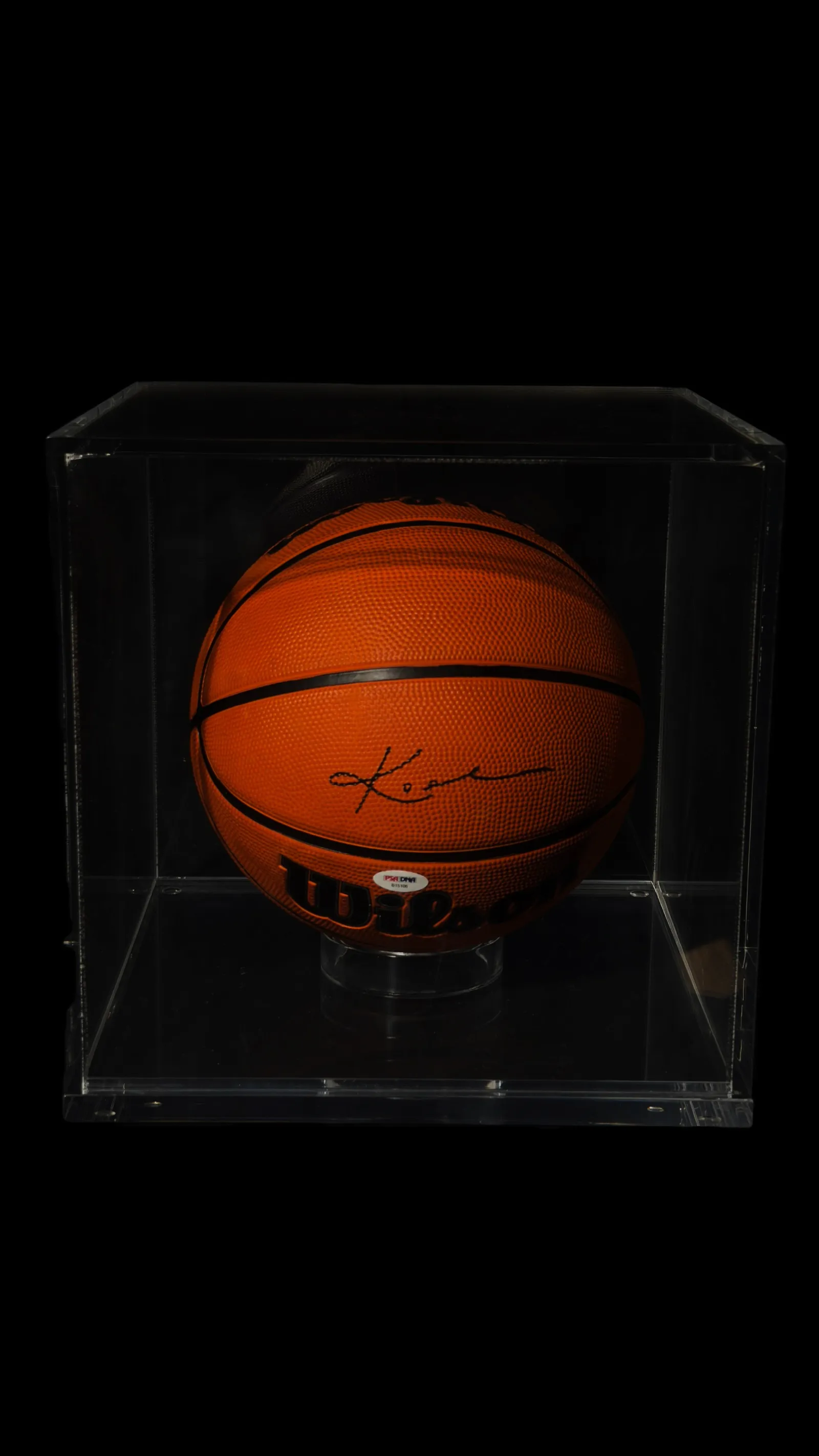 Kobe Bryant autógrafo – bola oficial Wilson NBA, Kobe Bryant