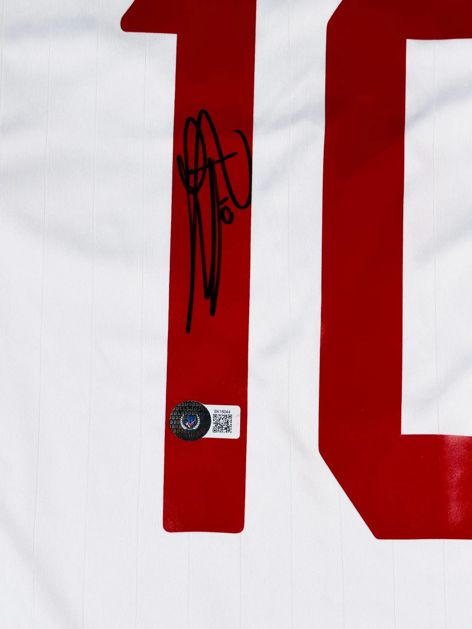 Clarence Seedorf autógrafo – camisa do Milan, Clarence Seedorf