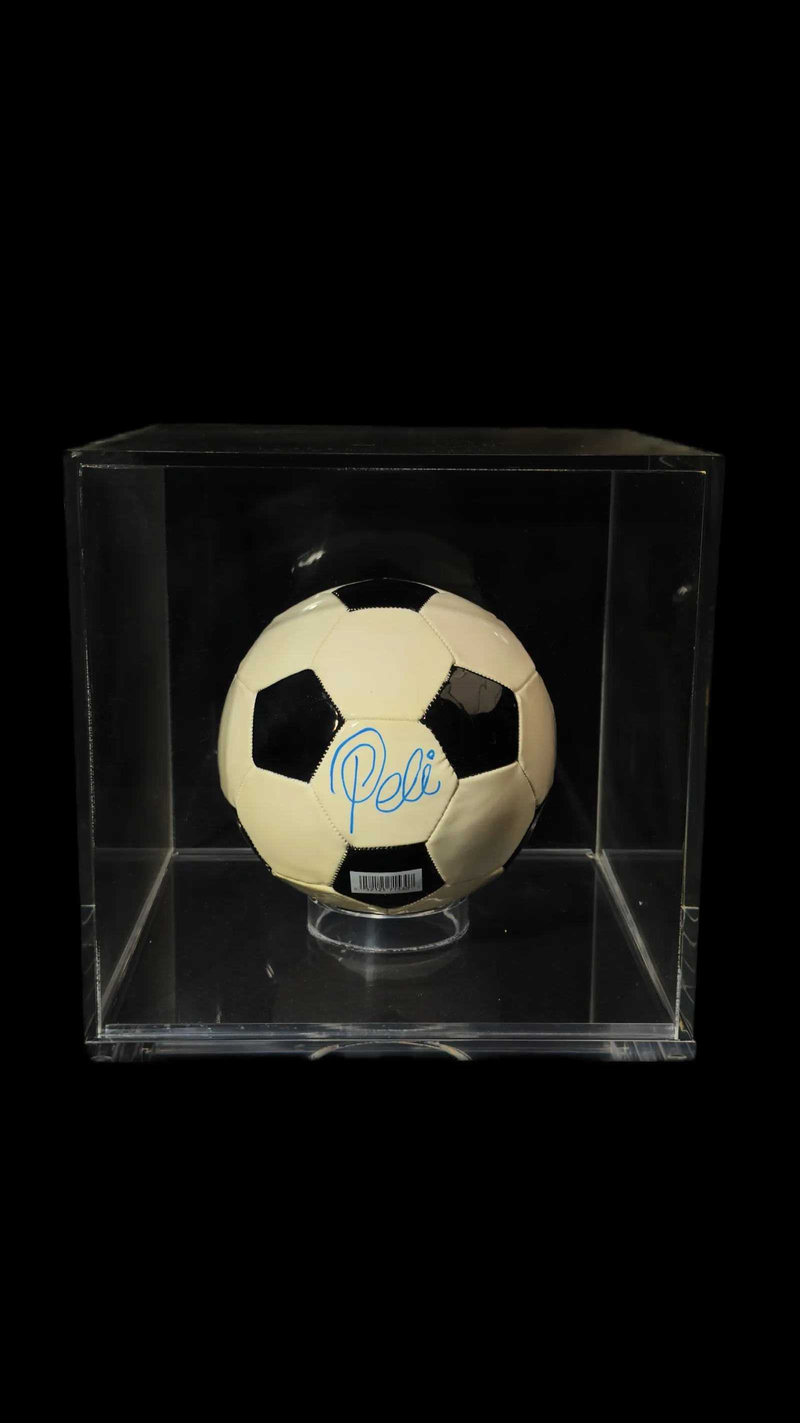 Pelé autógrafo – bola de futebol, Pelé