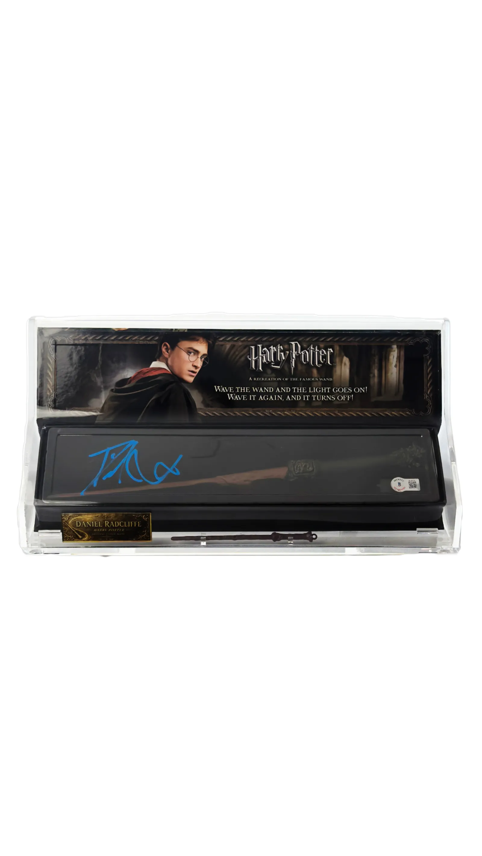 Daniel Radcliffe autógrafo – Varinha Harry Potter, Daniel Radcliffe