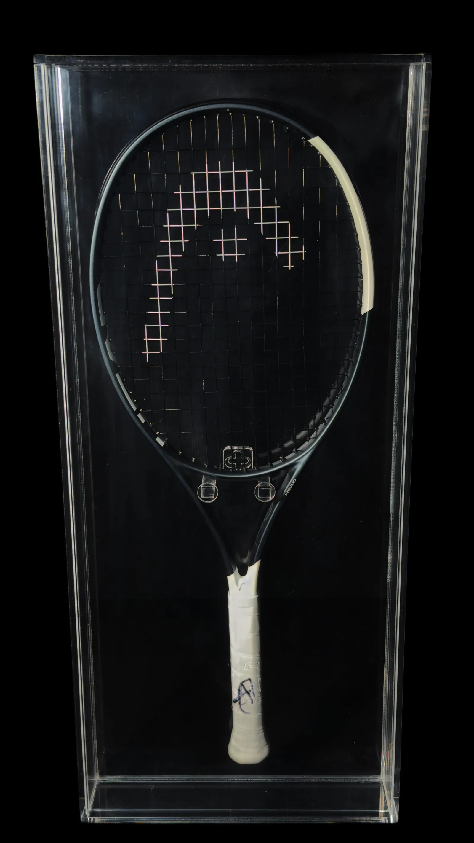 Novak Djokovic autógrafo – raquete de tênis, Novak Djokovic