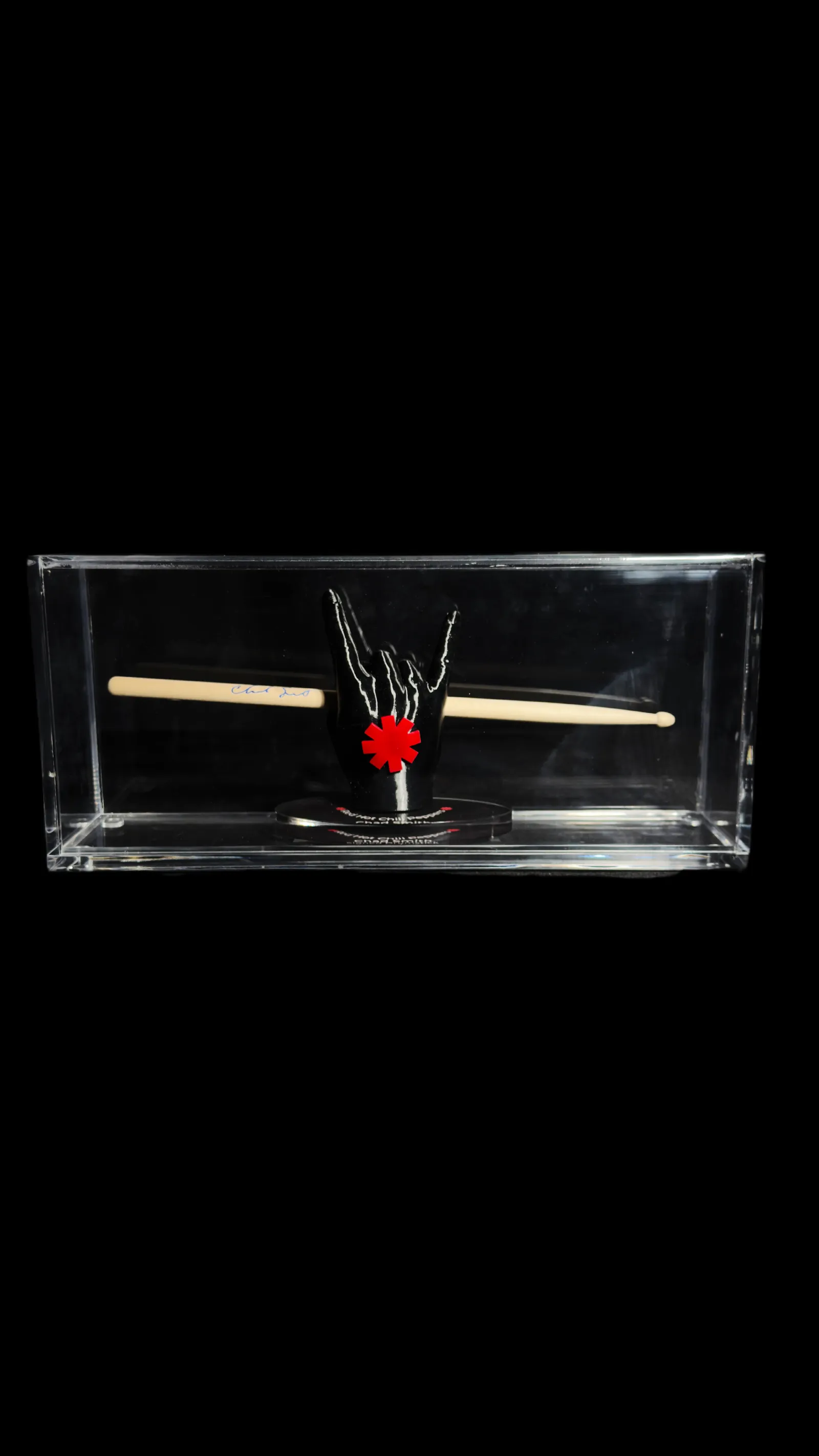 Chad Smith autógrafo – Baqueta Red Hot Chili Peppers, Chad Smith