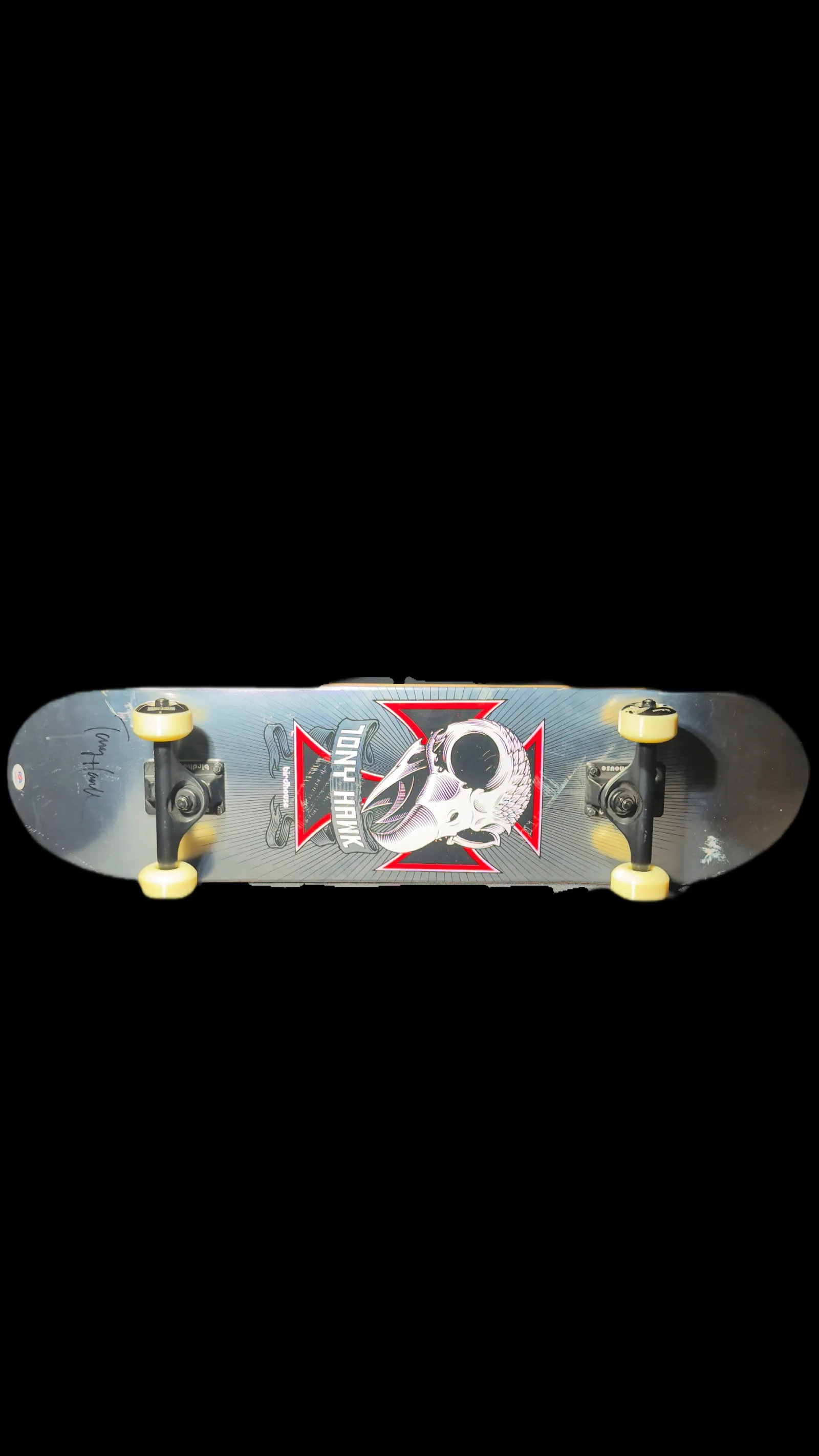 Tony Hawk autógrafo – Skateboard, Tony Hawk