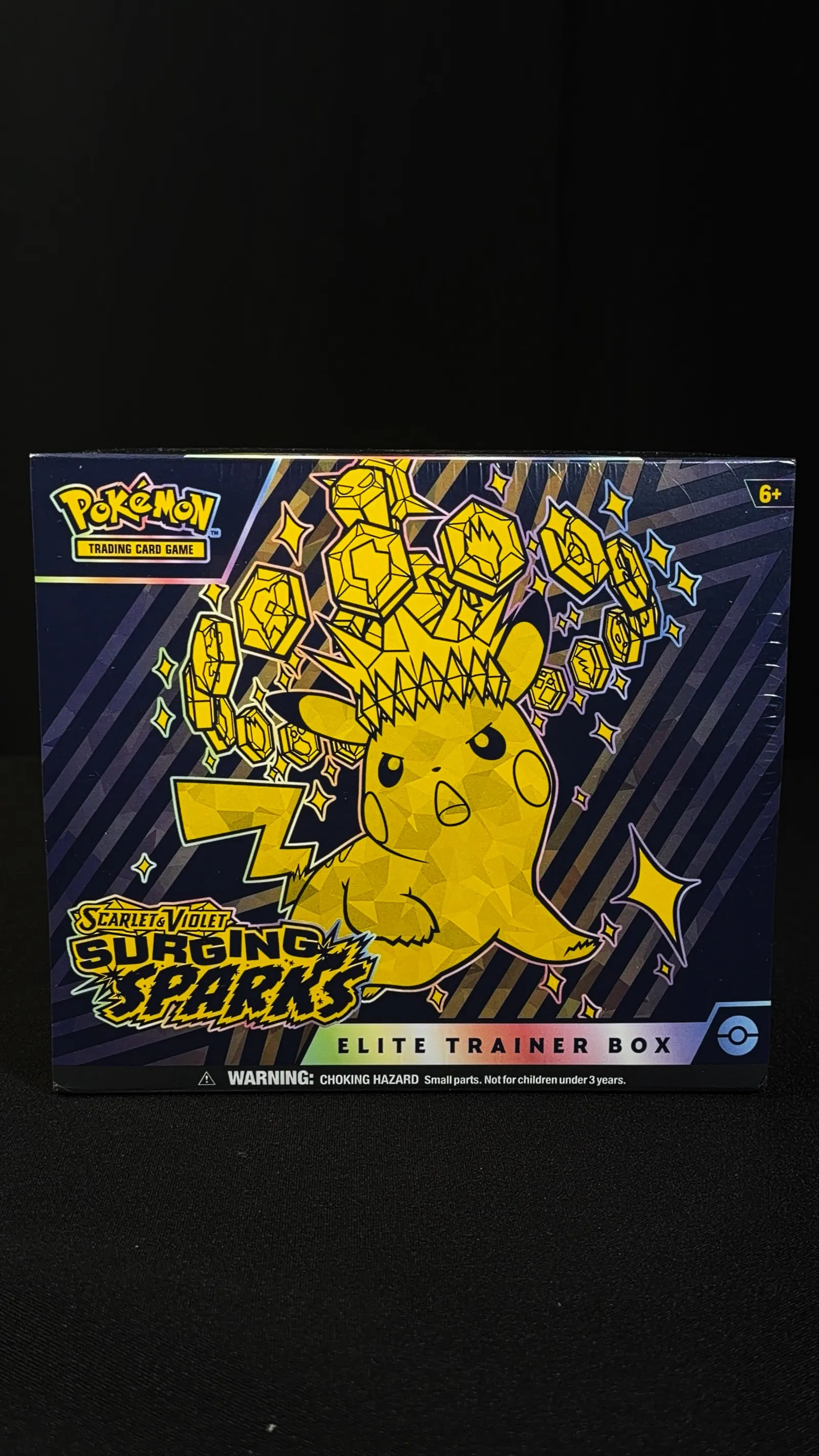 Pokémon Surging Sparks – Elite Trainer Box, Pokémon