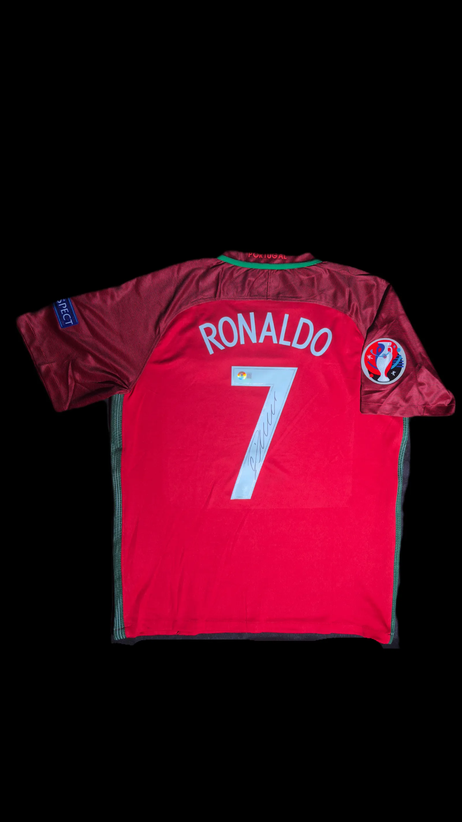 Cristiano Ronaldo autógrafo – Camisa Portugal, Cristiano Ronaldo