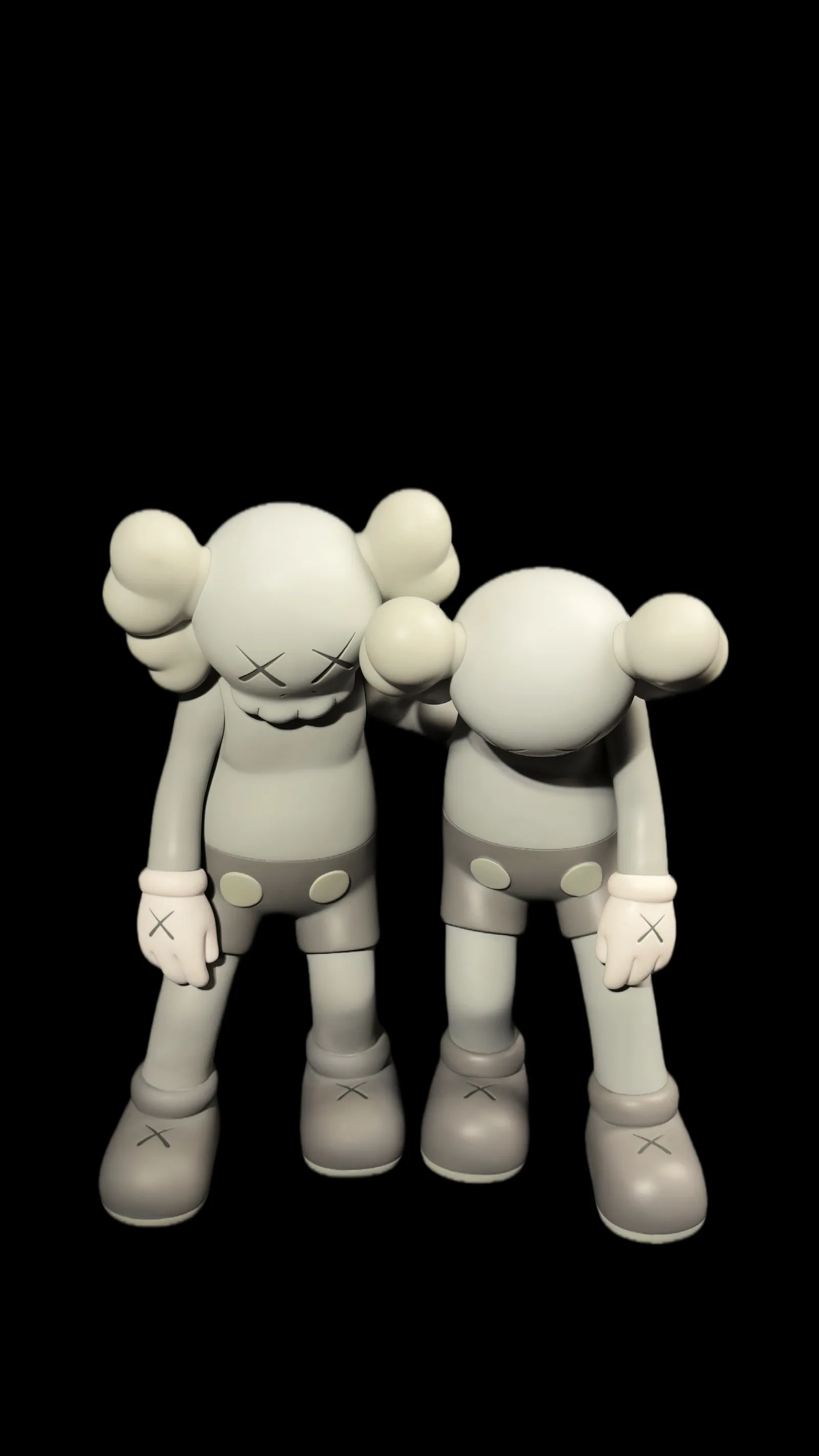 KAWS Along The Way – figura colecionável Grey, KAWS