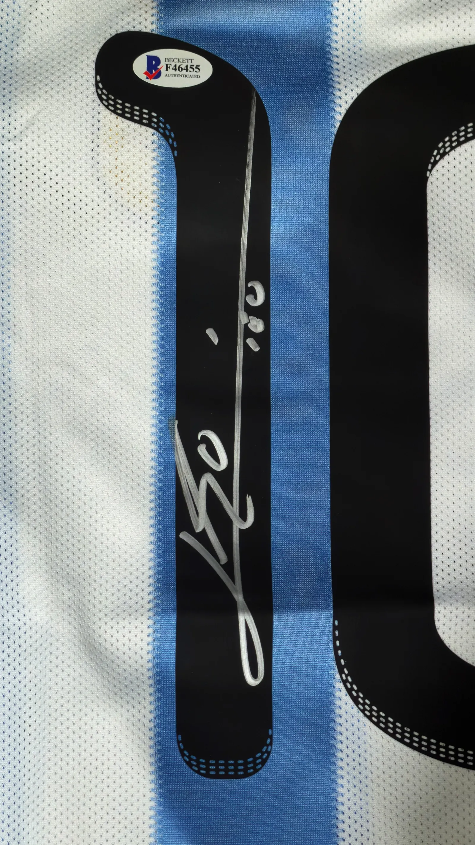 Lionel Messi autógrafo – camisa da Argentina, Lionel Messi