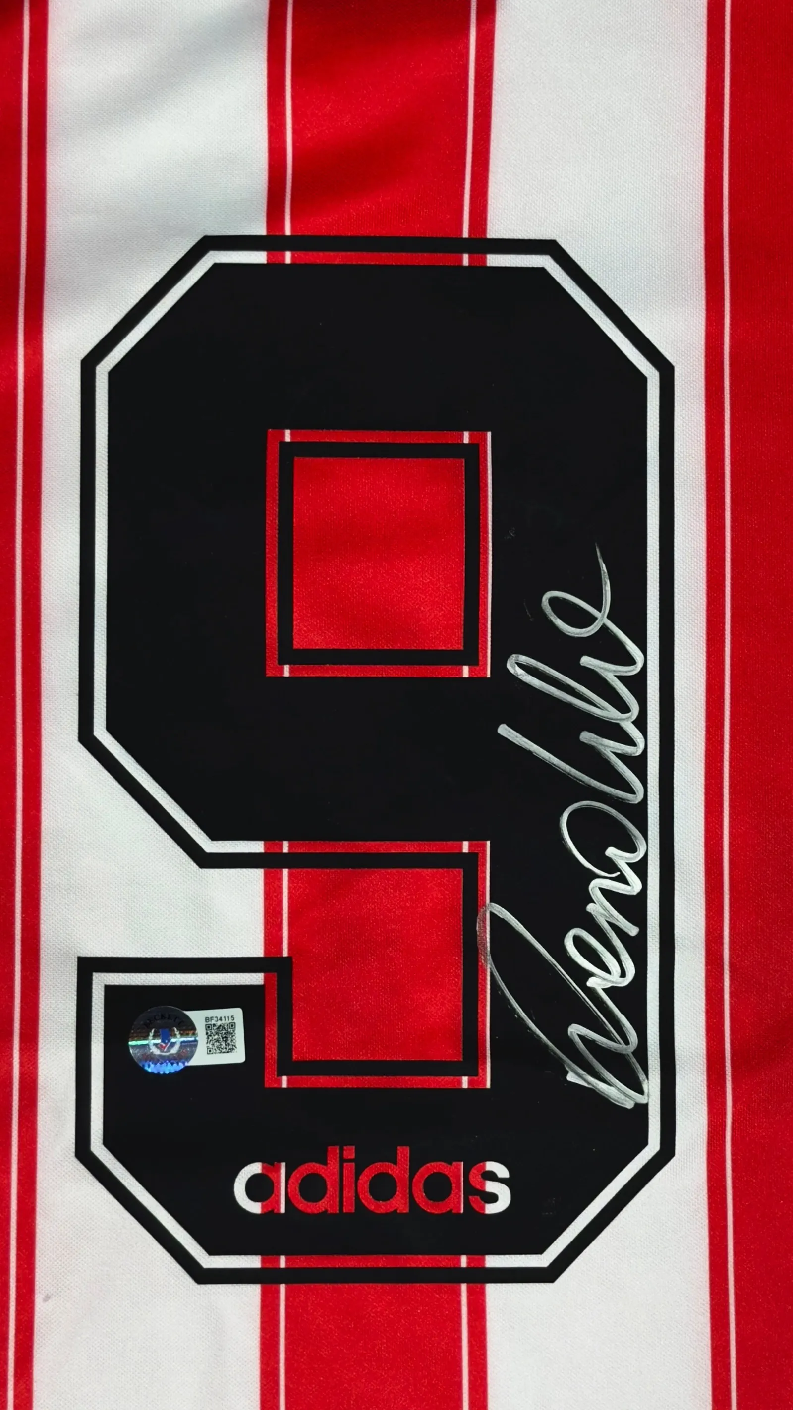 Ronaldo Fenômeno autógrafo – camisa PSV, Ronaldo Fenômeno
