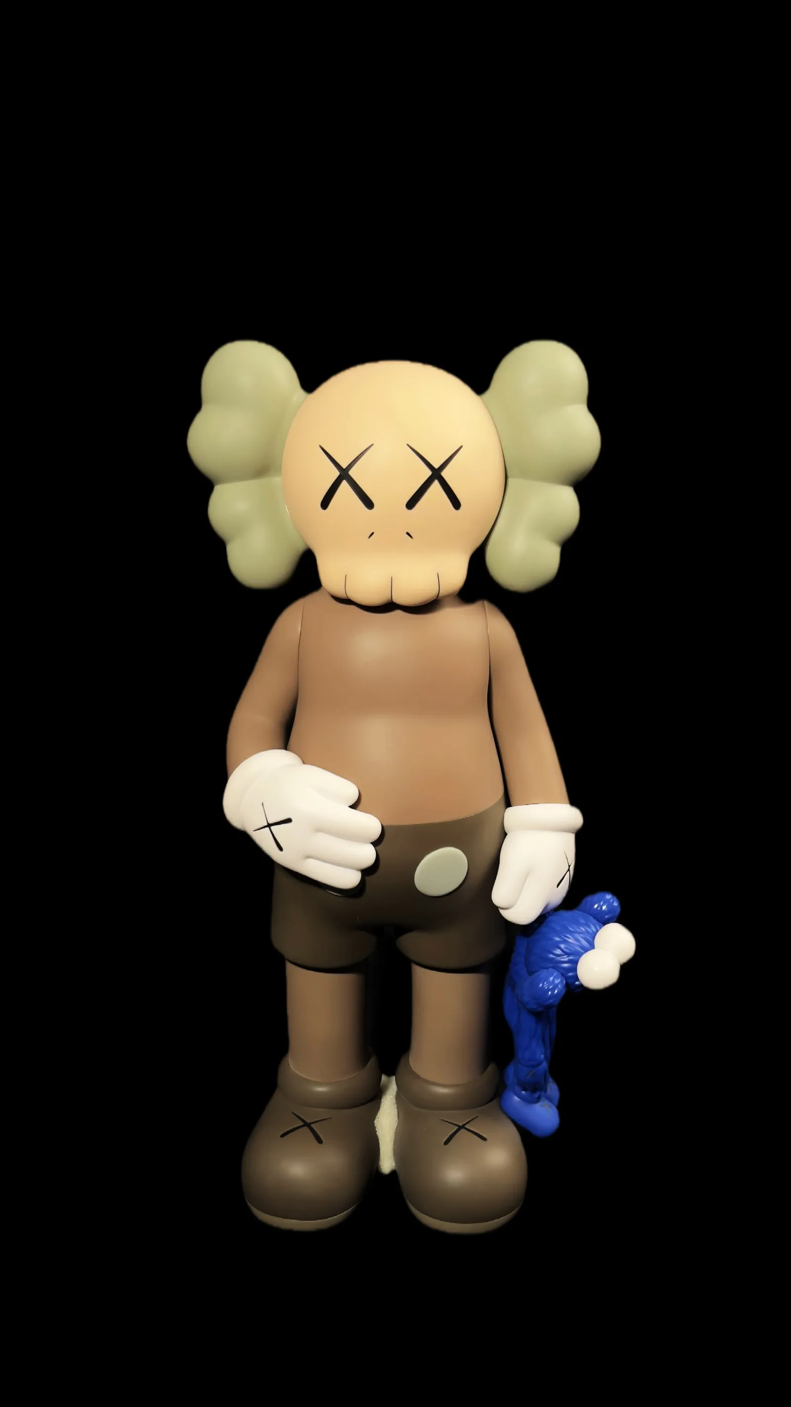 KAWS Companion com BFF – figura colecionável, KAWS