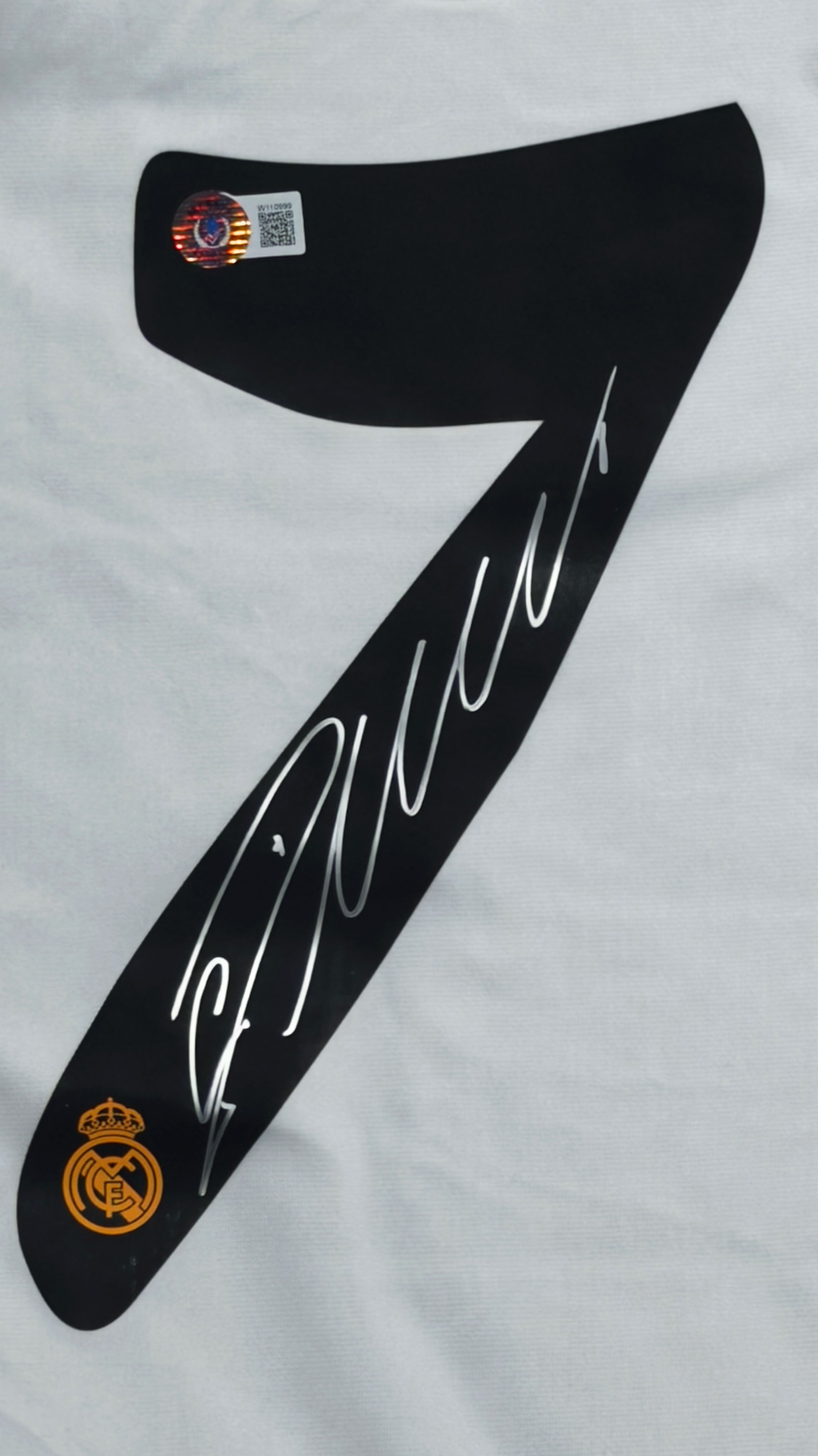 Cristiano Ronaldo autógrafo – camisa Real Madrid final da Champions League 2014, Cristiano Ronaldo