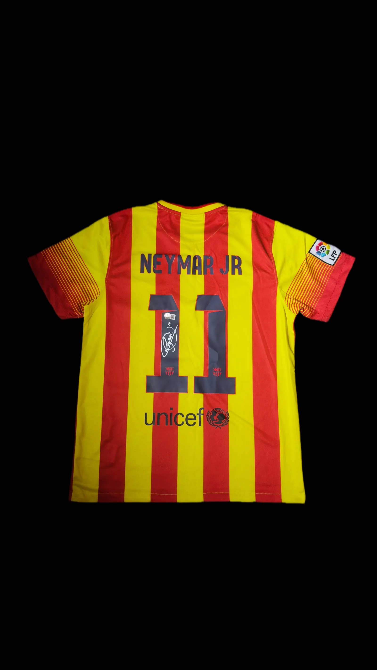 Neymar Jr autógrafo – camisa Barcelona, Neymar Jr