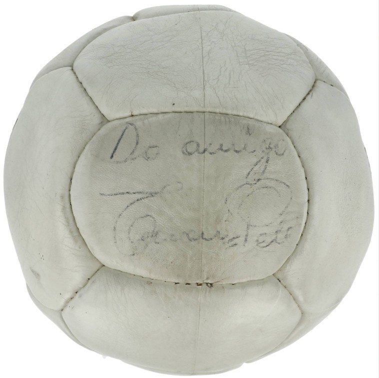 Pelé autógrafo – "Bola de Futebol Copa Rio Soccer Ball", Pelé