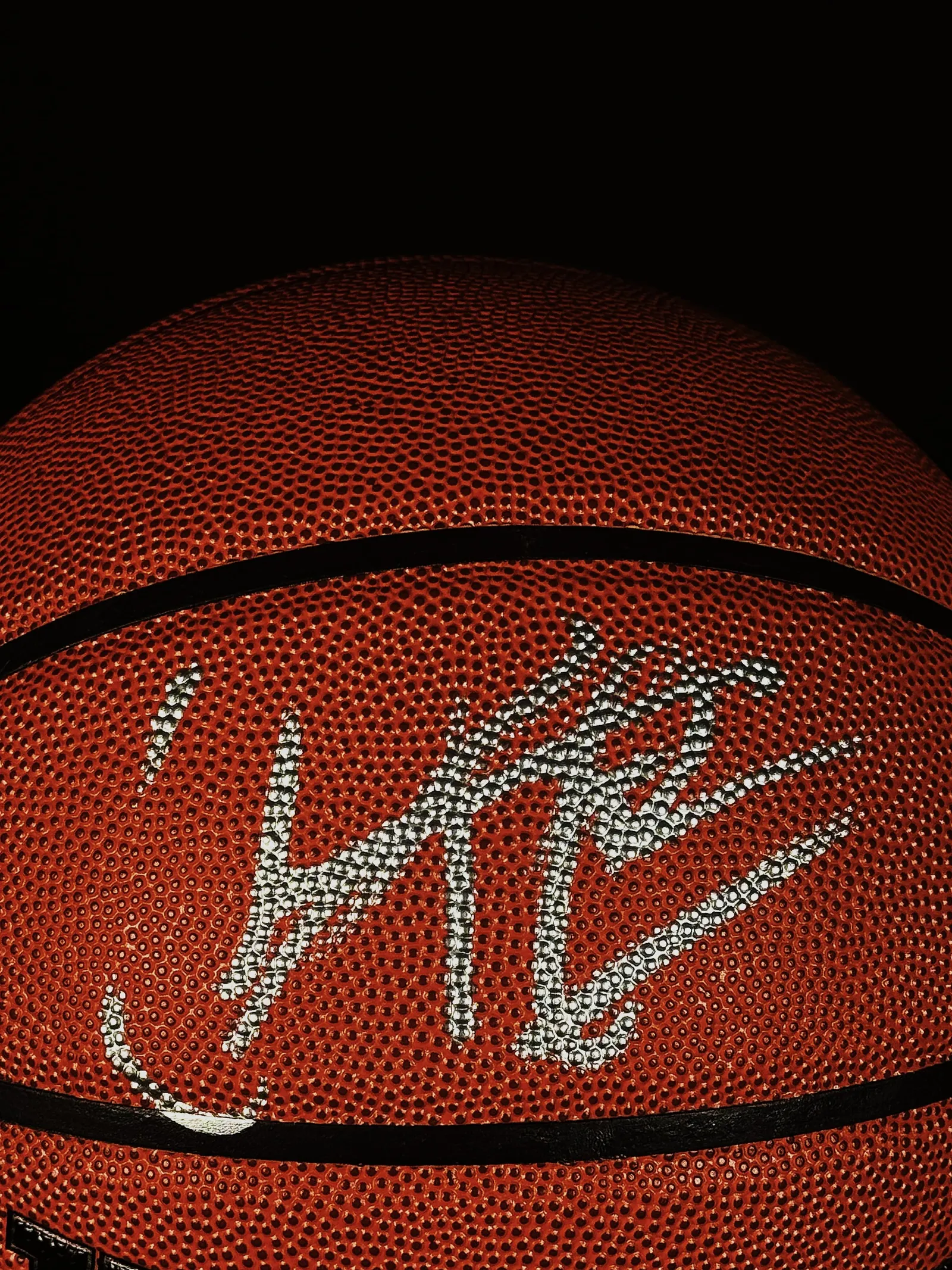 Dennis Rodman autógrafo – bola de basquetebol, Dennis Rodman