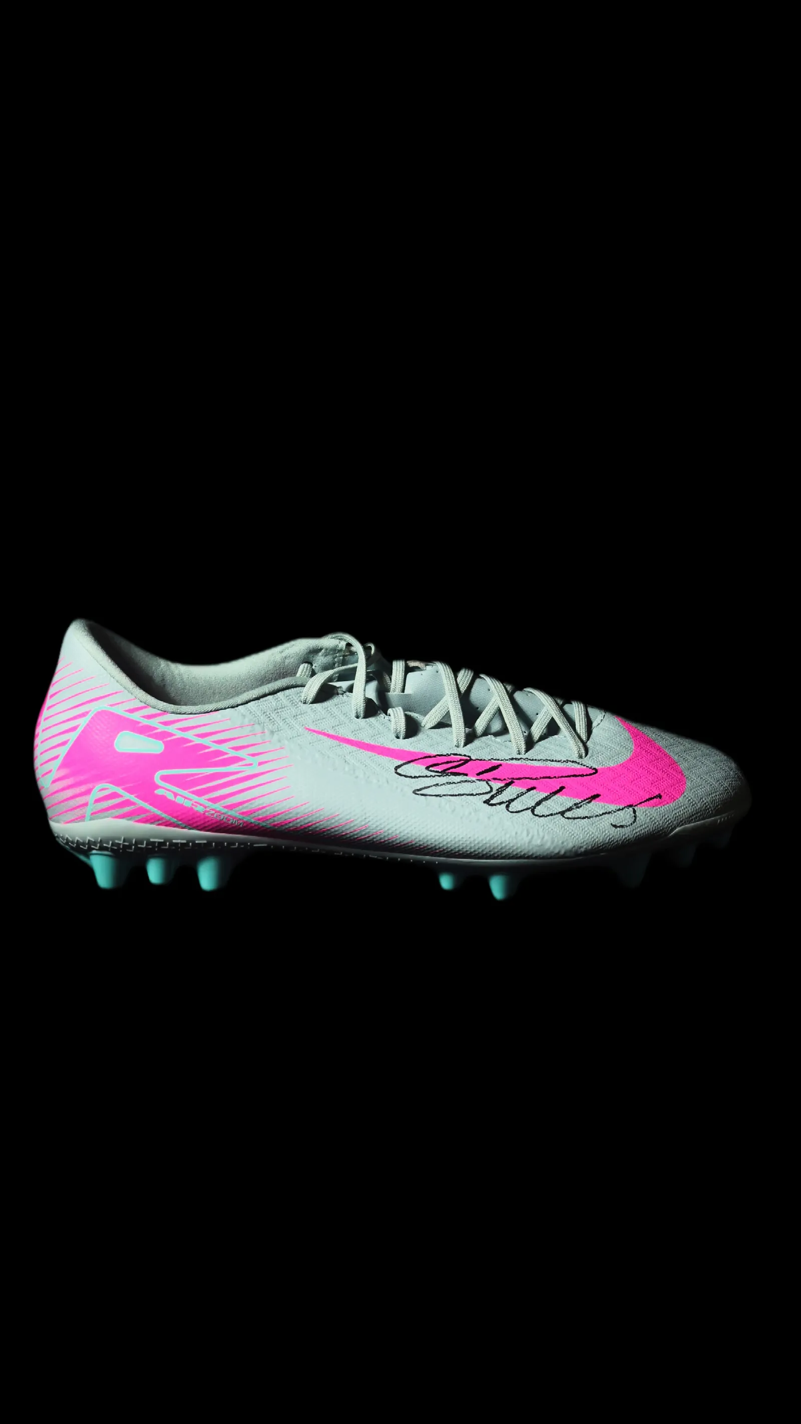 Cristiano Ronaldo autógrafo – chuteira Nike Mercurial, Cristiano Ronaldo