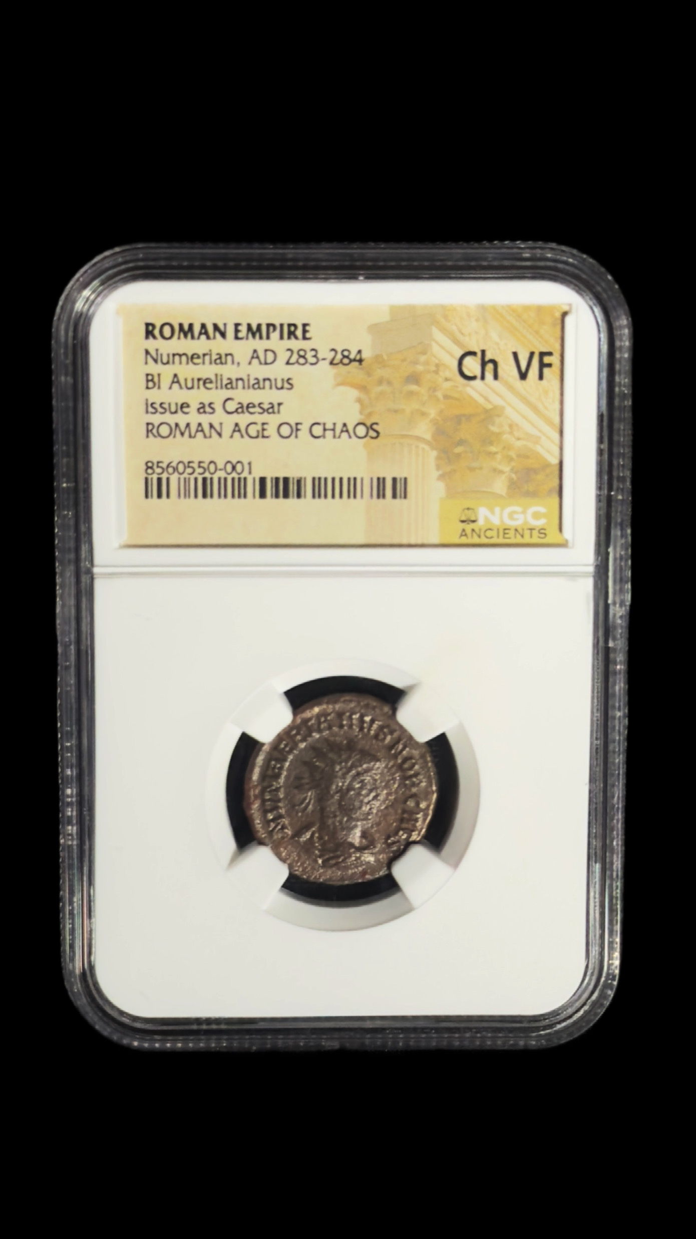Numerian – moeda do Império Romano 283–284 d.C.