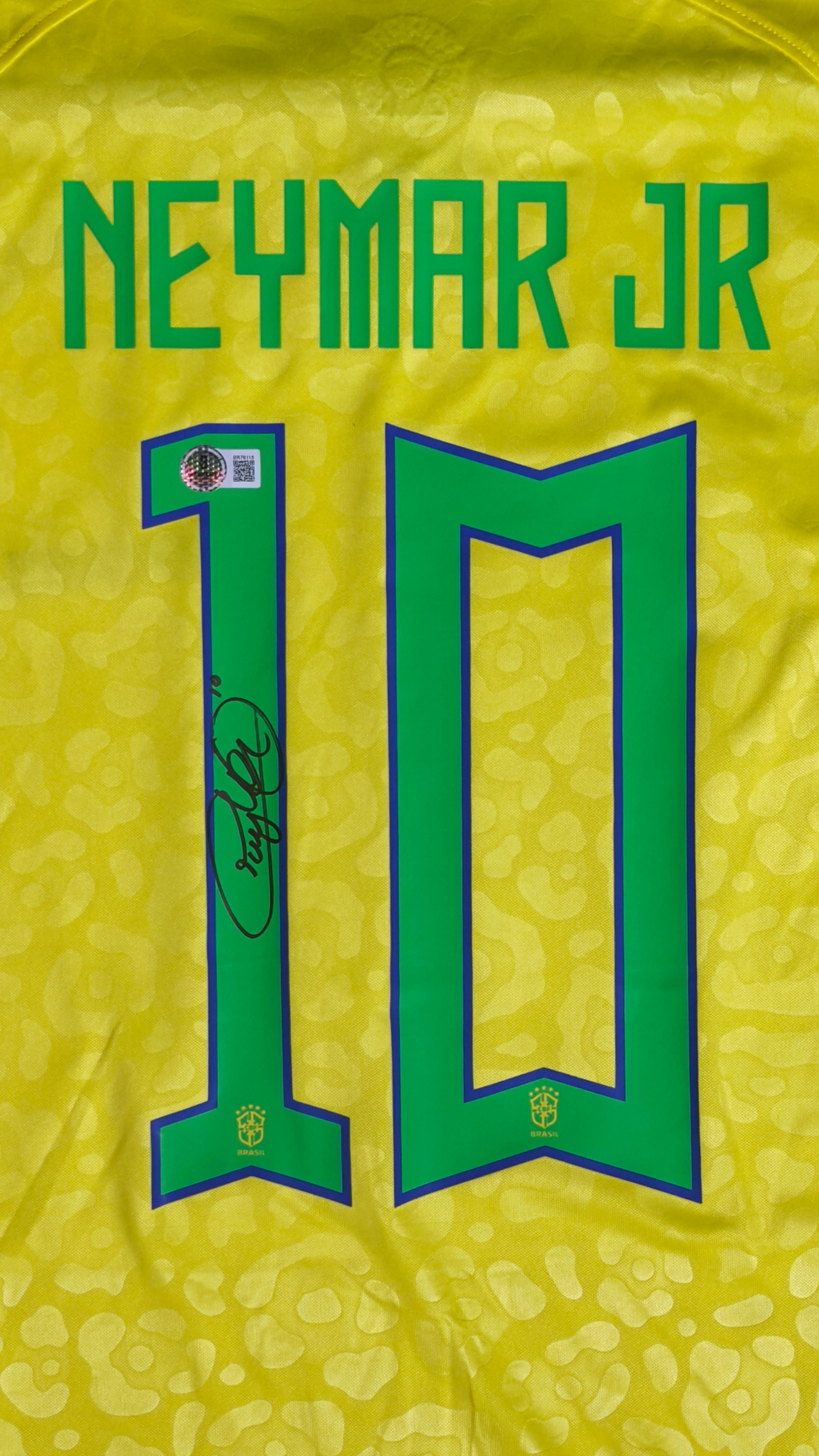 Neymar Jr autógrafo – Camisa Brasil, Neymar Jr