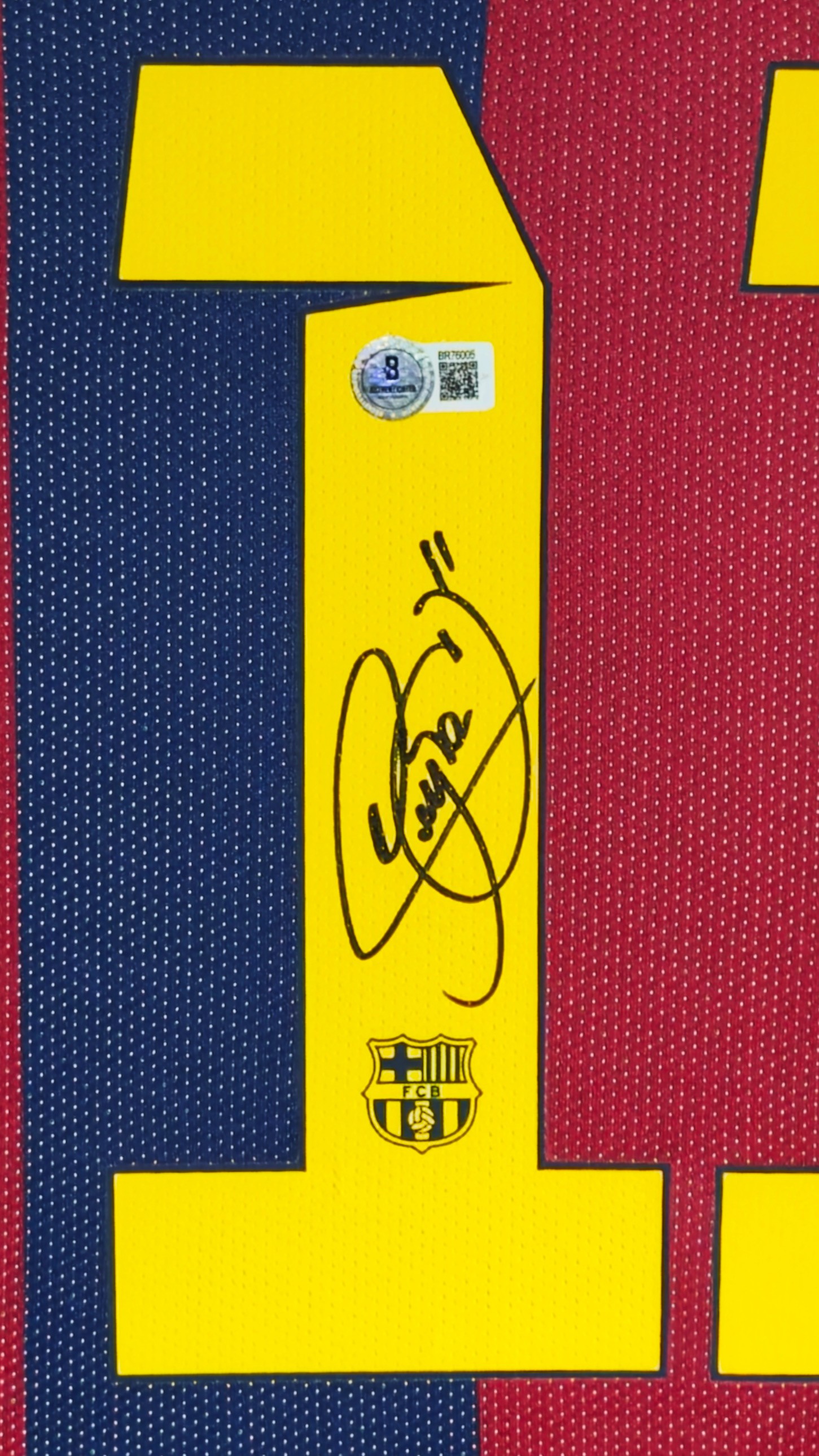Neymar Jr. autógrafo – camisa do Barcelona, Neymar Jr