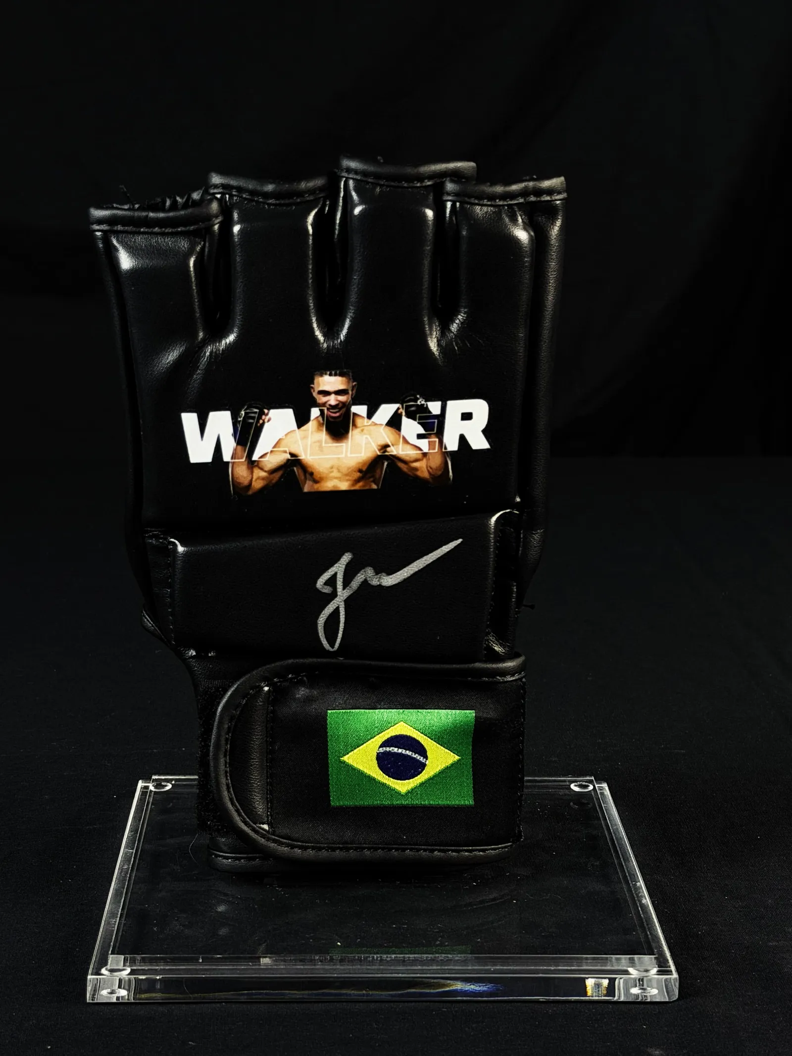 Johnny Walker autógrafo – luva de MMA, Johnny Walker