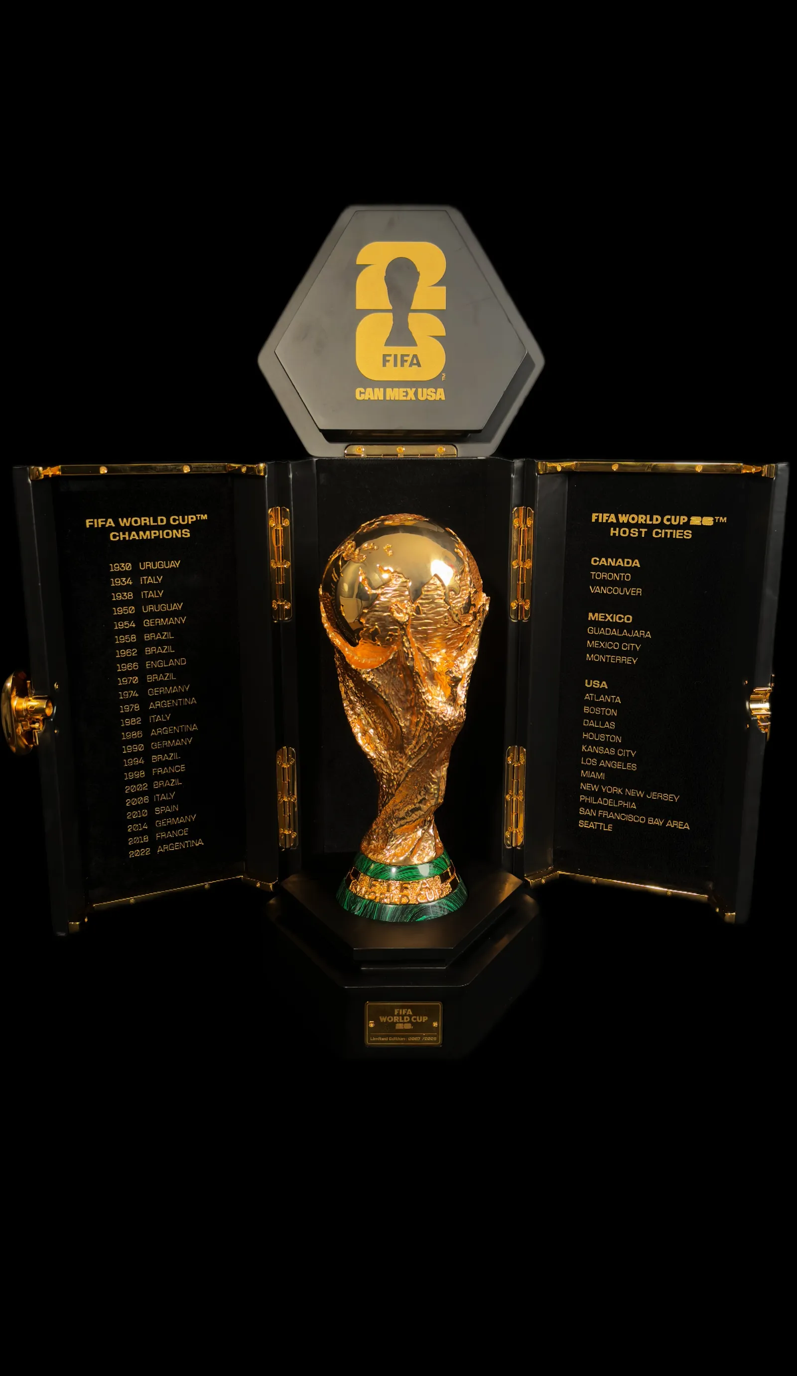 FIFA World Cup 26 – troféu Limited Edition, Copa do Mundo FIFA 2026