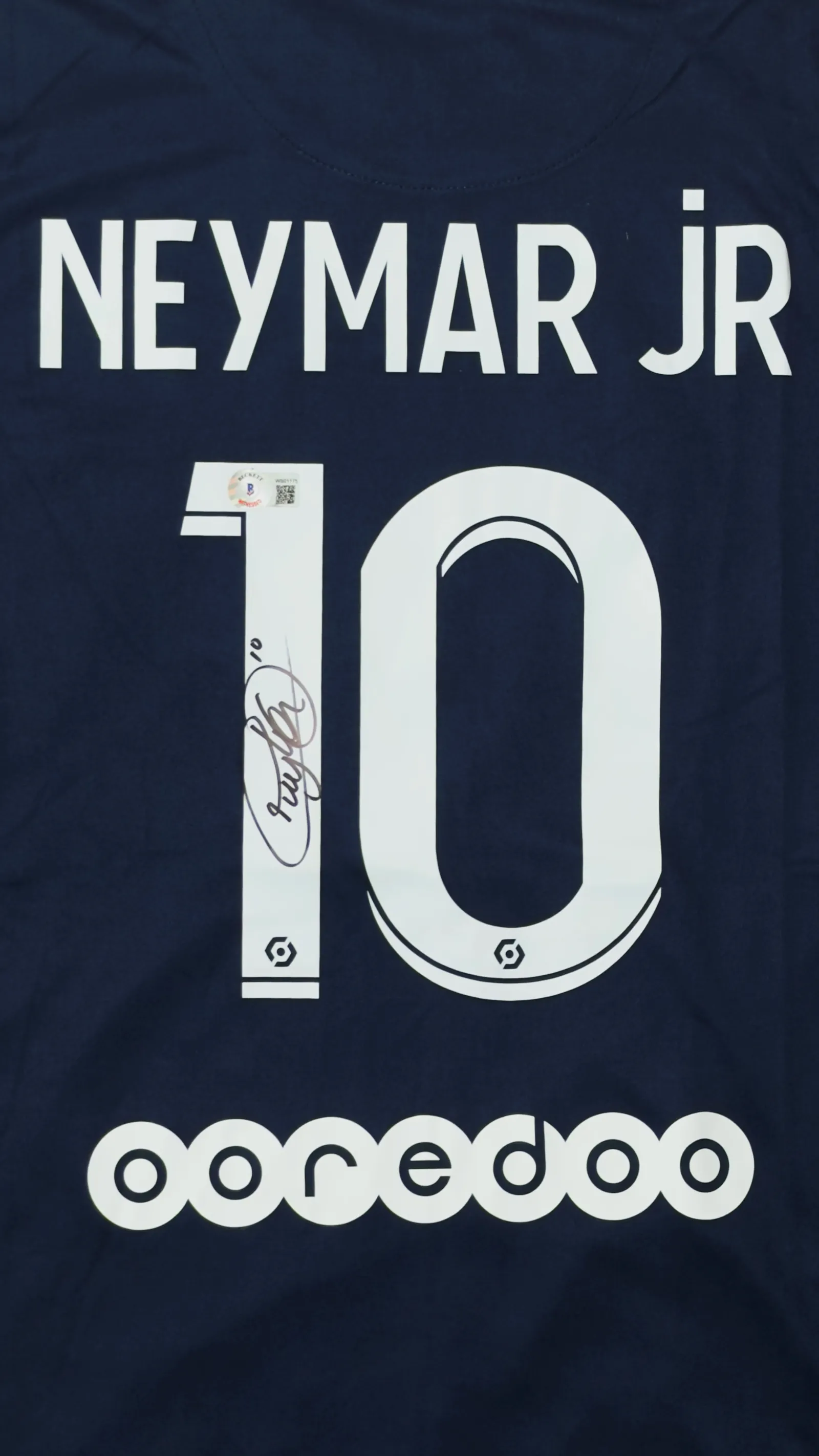 Neymar Jr autógrafo – Camisa PSG, Neymar Jr