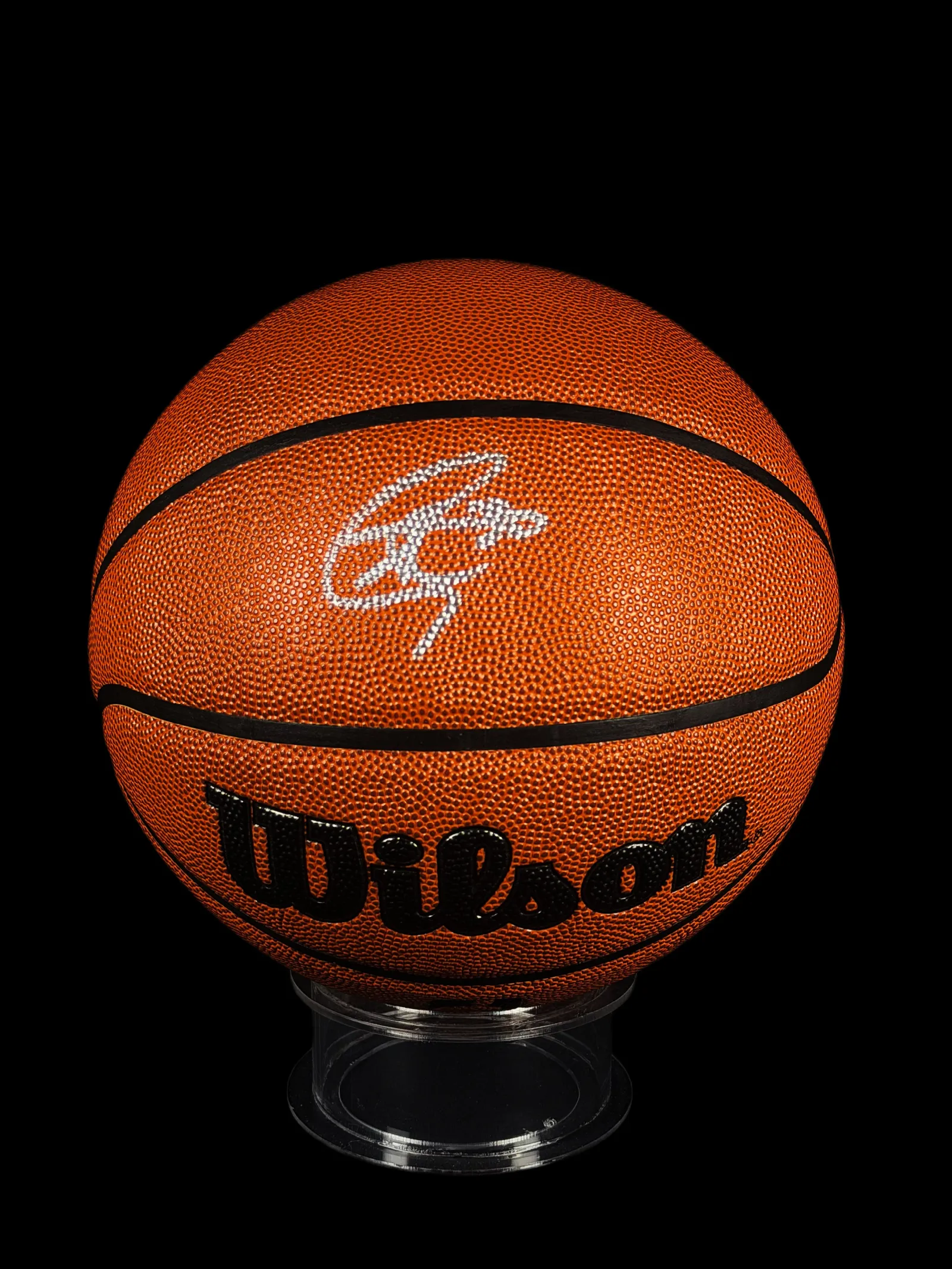 Stephen Curry autógrafo – bola de basquetebol, Stephen Curry