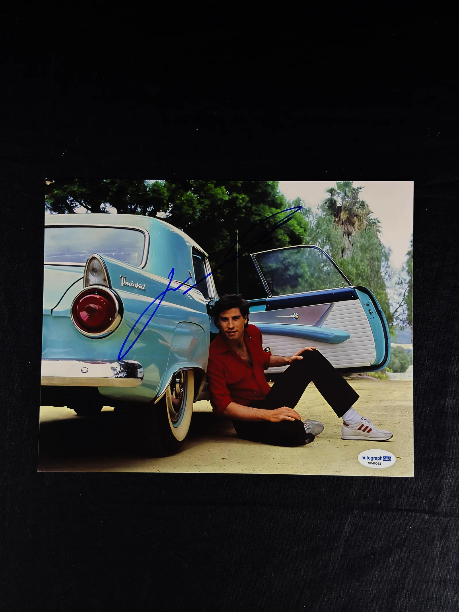 John Travolta – fotografia autografada, John Travolta