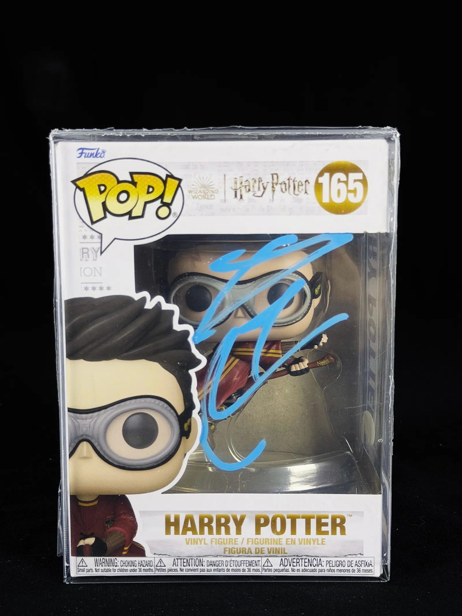 Daniel Radcliffe autógrafo – Funko Harry Potter 165, Daniel Radcliffe
